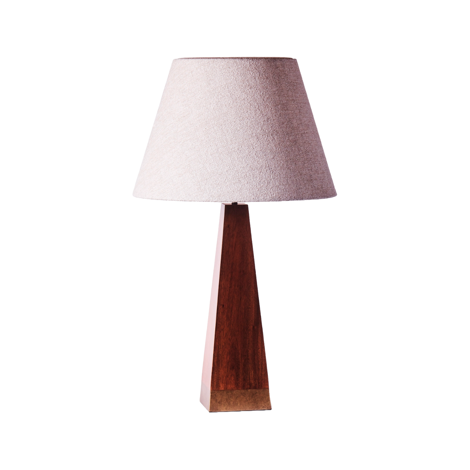 Lampa stołowa PYRAMID fornir jesionowy
