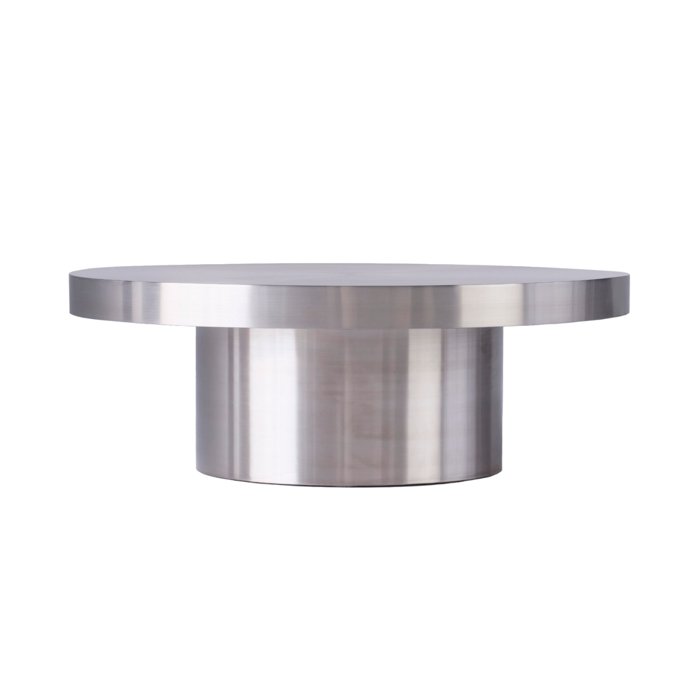 Stolik kawowy CUFFLINK stal polerowana