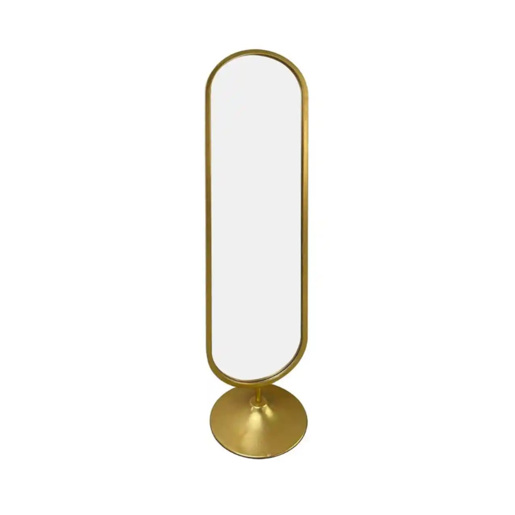MOYA standing mirror gold