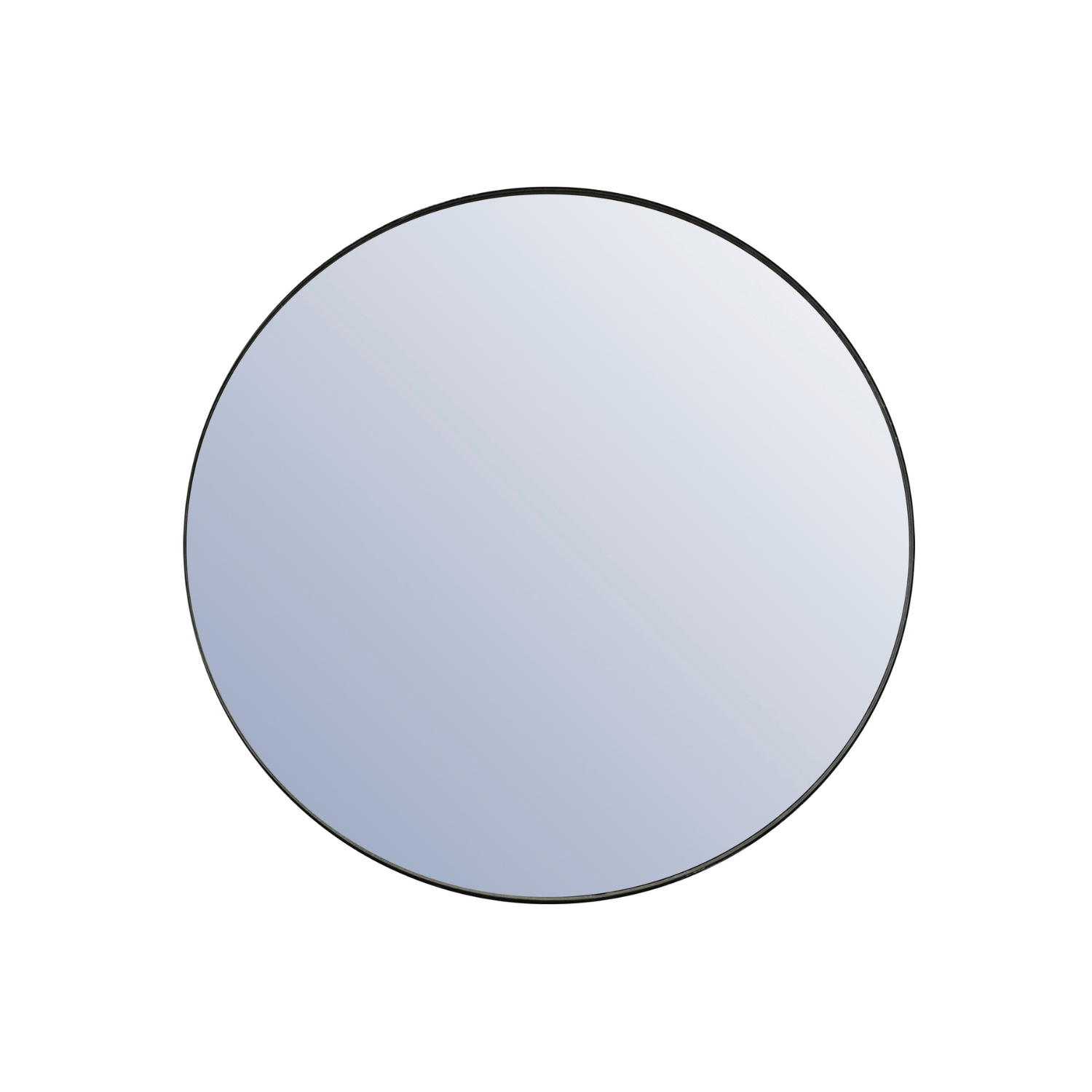 Rundspiegel IMMENSE schwarze Rahmen
