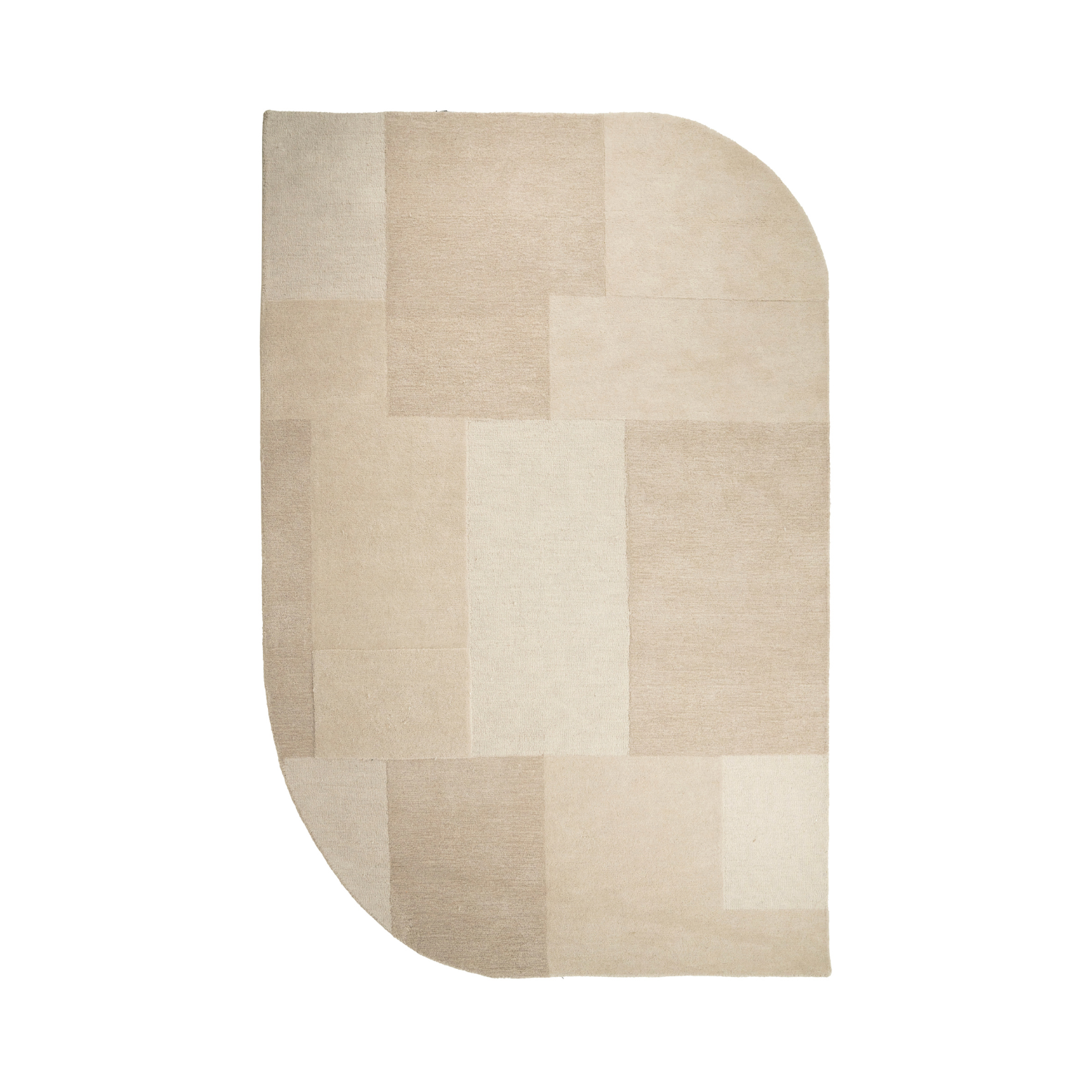 CONTOUR beige rug