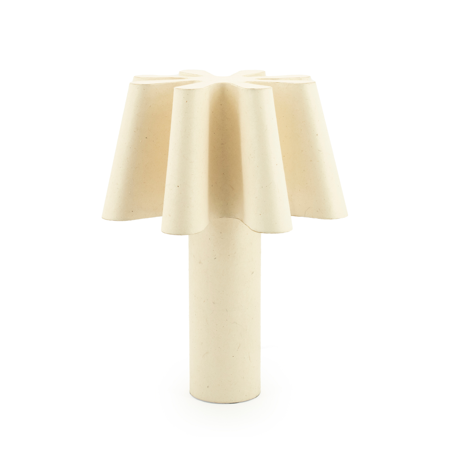 Tischlampe MEANDER beige