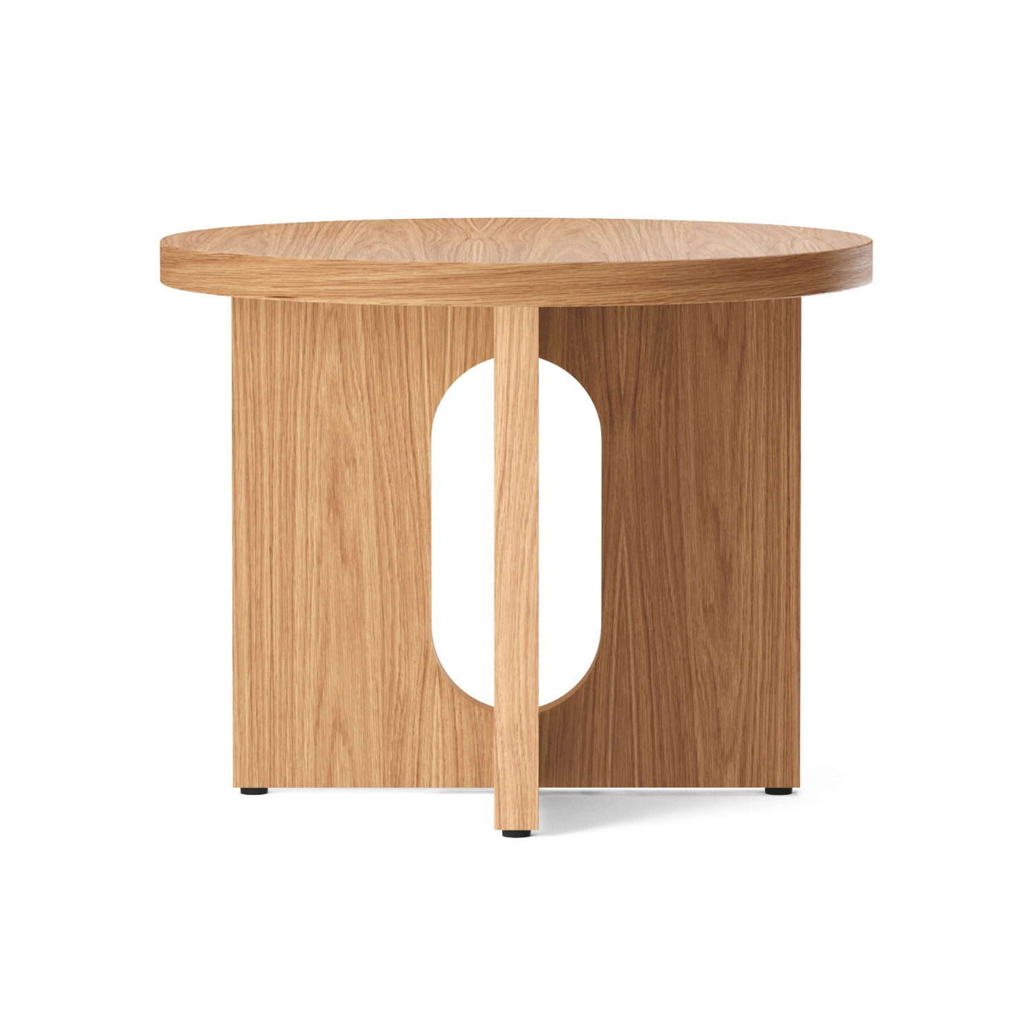ANDROGYNE side table oak veneer