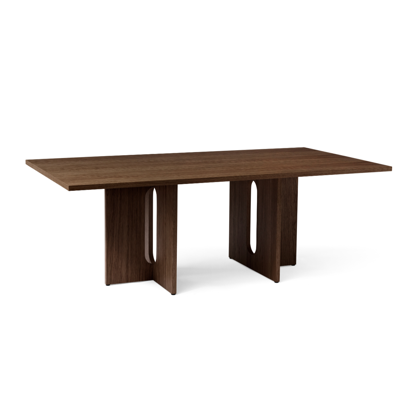 ANDROGYNE table dark oak veneer