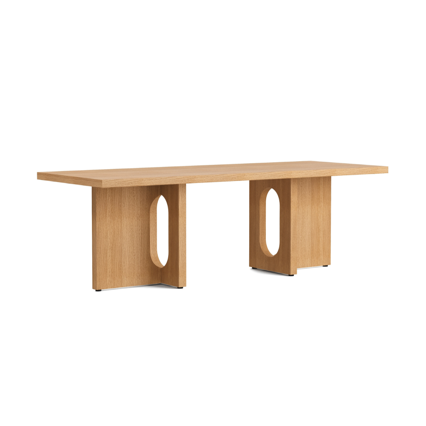 ANDROGYNE oak veneer coffee table