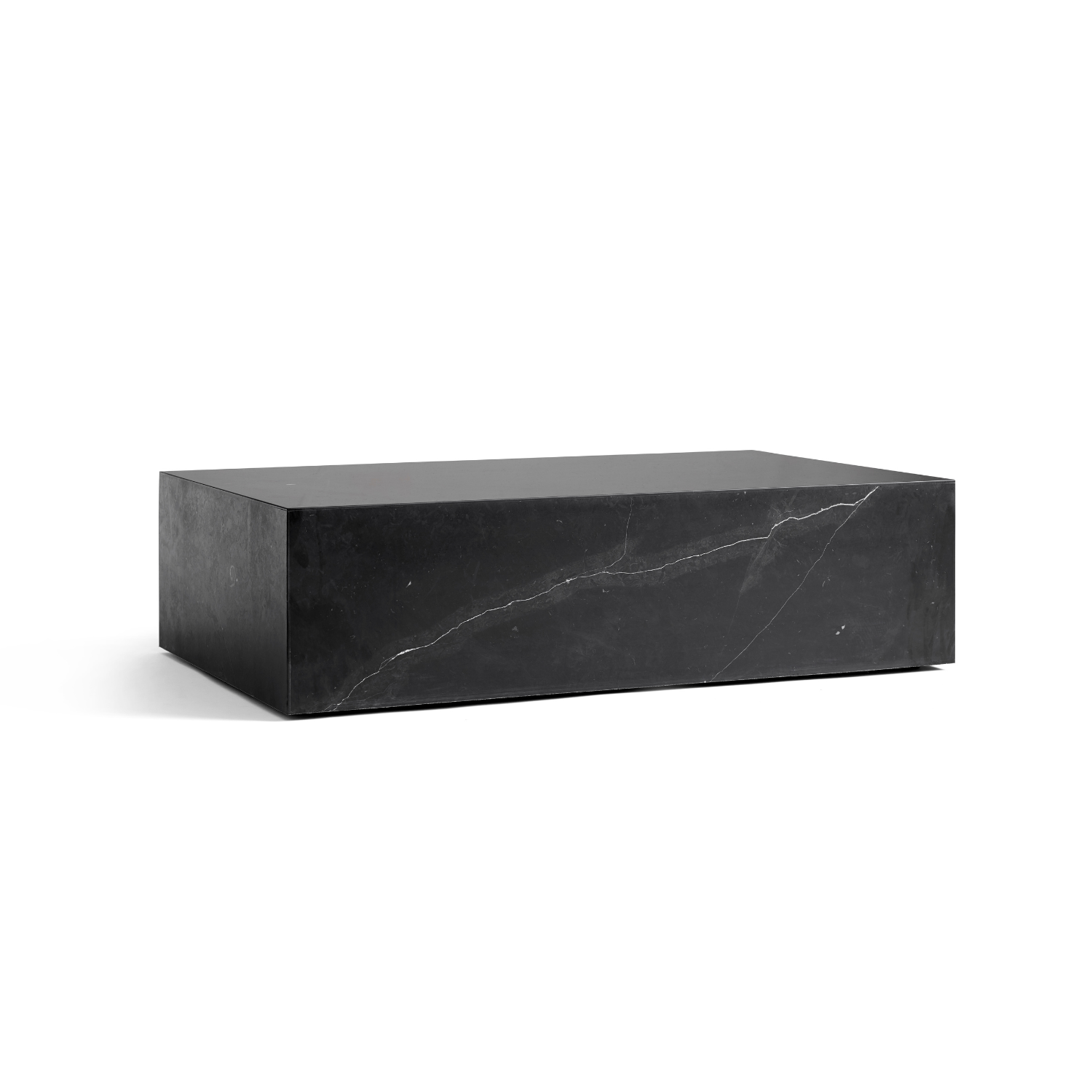 Couchtisch PLINTH grauer Marmor