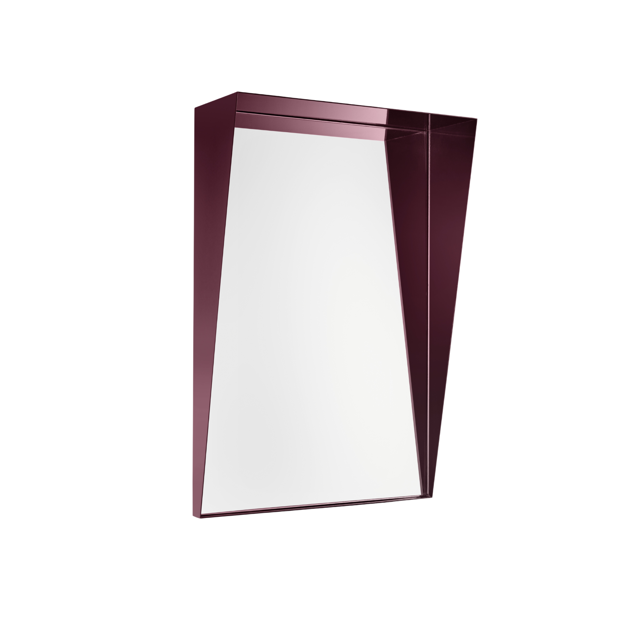 BEAK wall mirror purple
