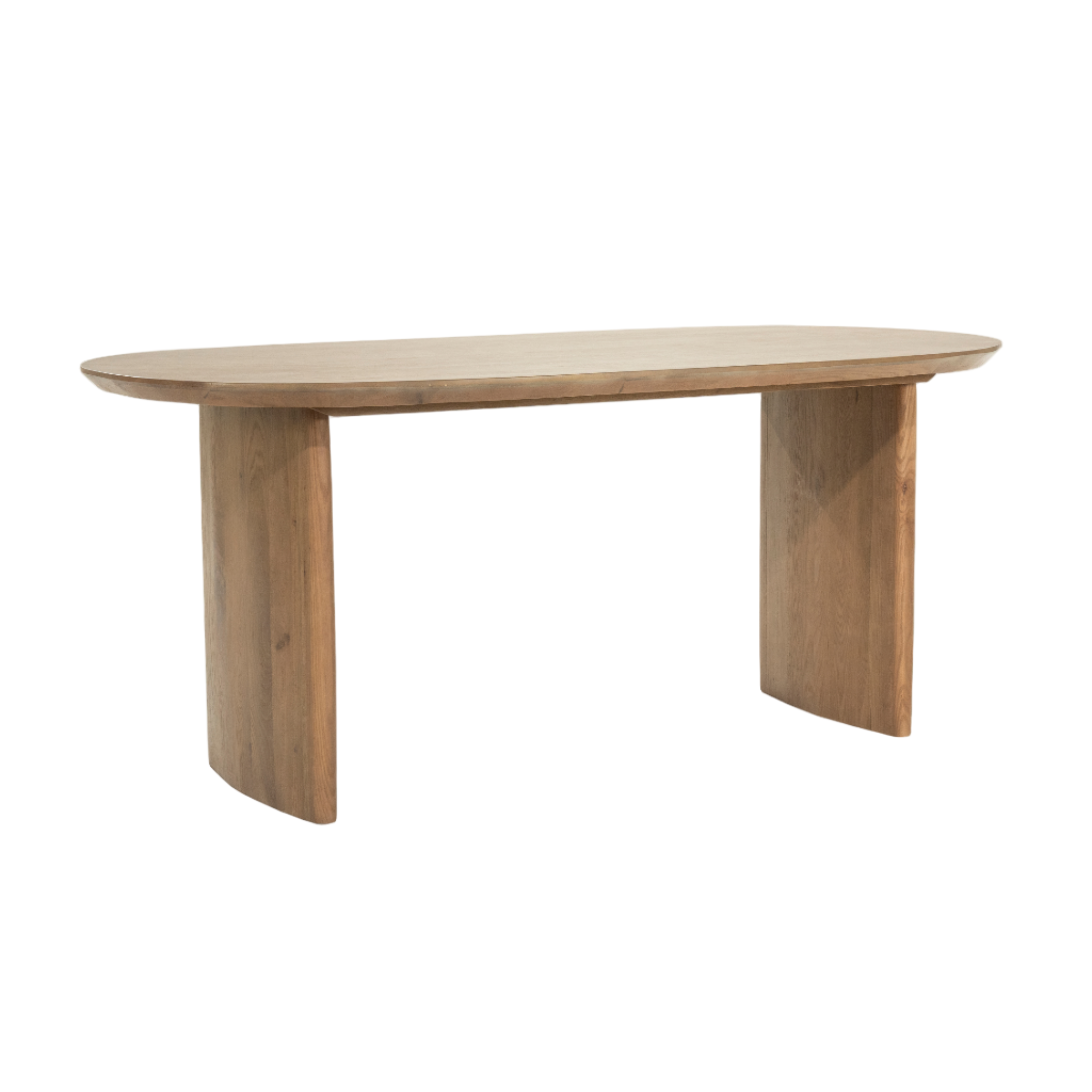 Oval table DEX dark oak wood