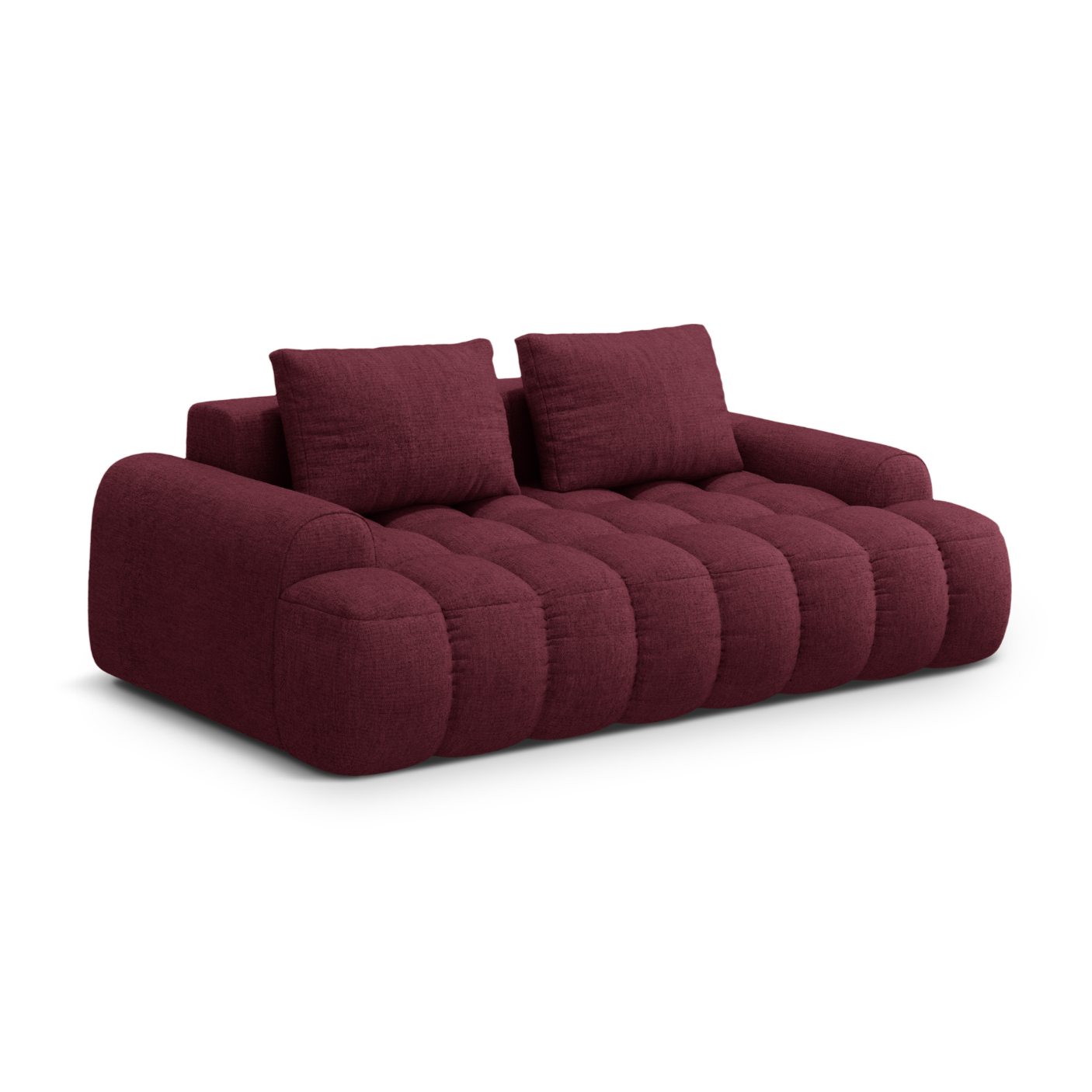 Sofa 3-Sitzer LINZ bordeaux