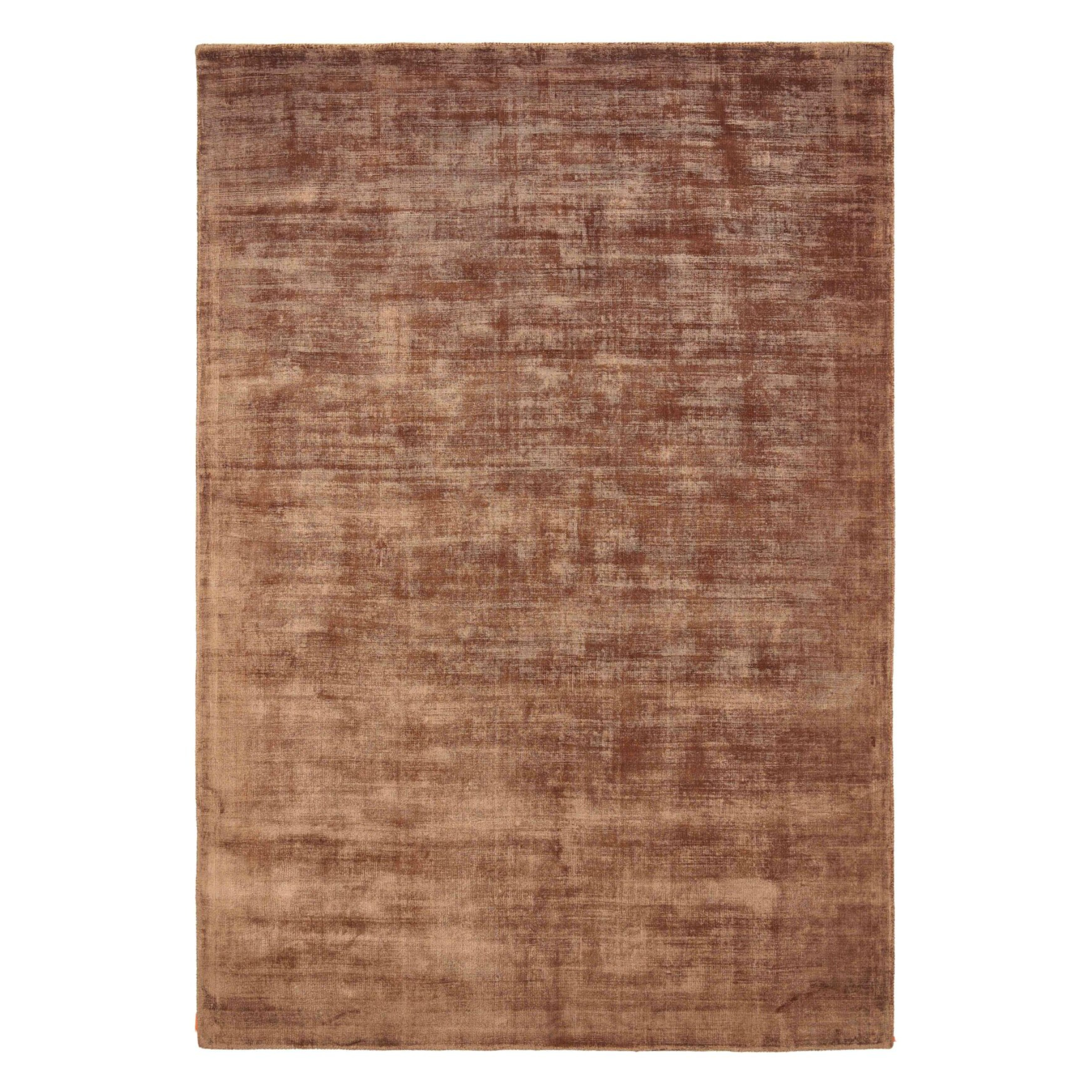 DESERT rug rusty brown