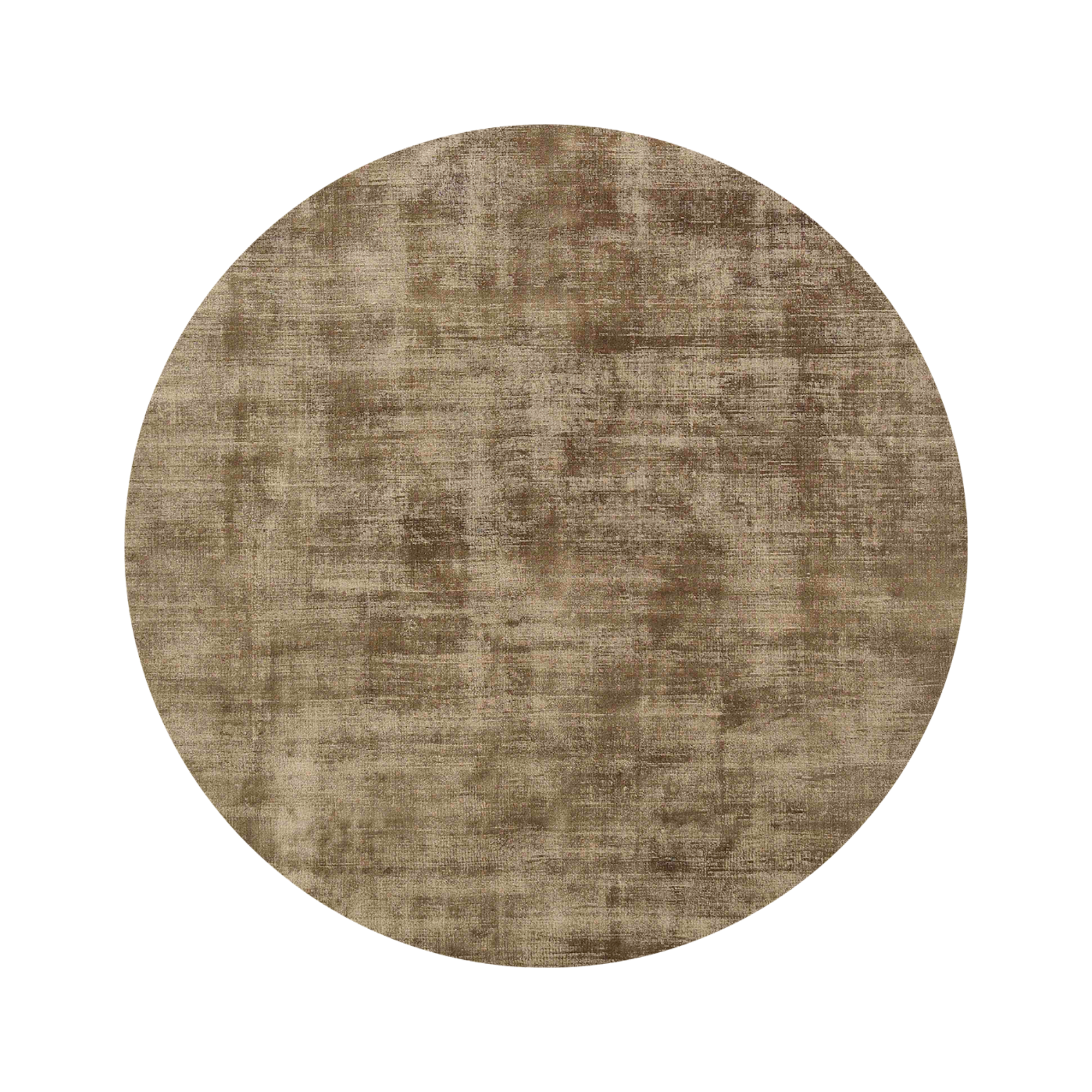 Round Carpet DESERT khaki
