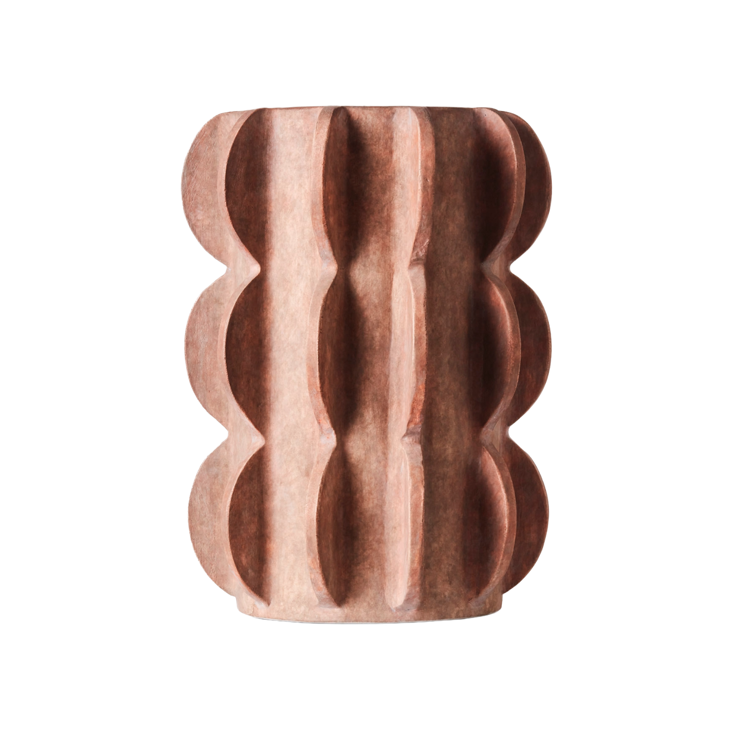 ARCISSIMO vase brown ceramic