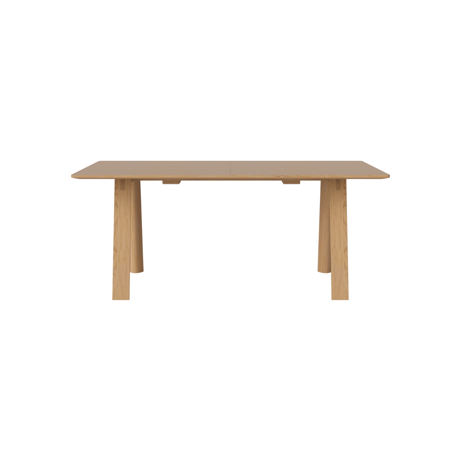 Hügelklapptisch Eiche Holz
