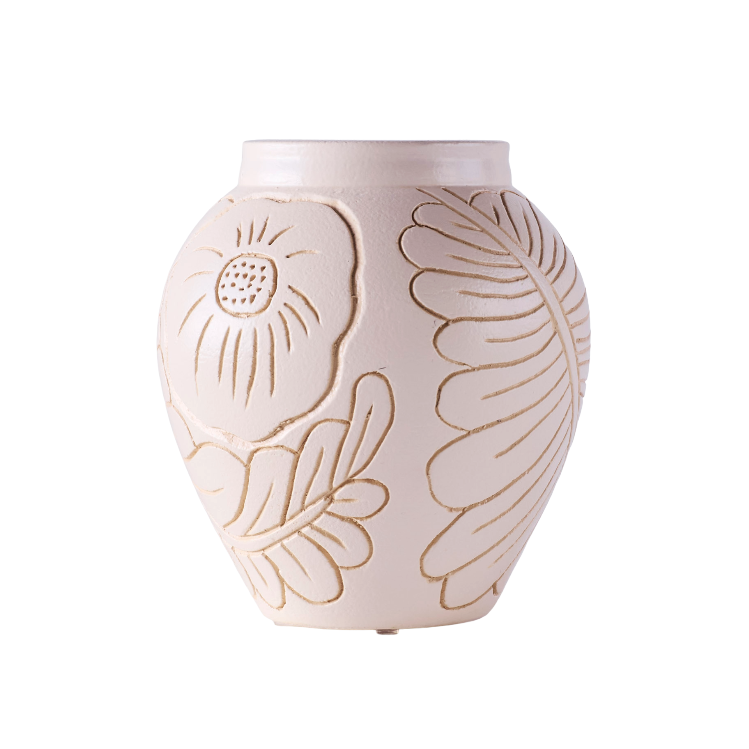 FRIDA vase white ceramic