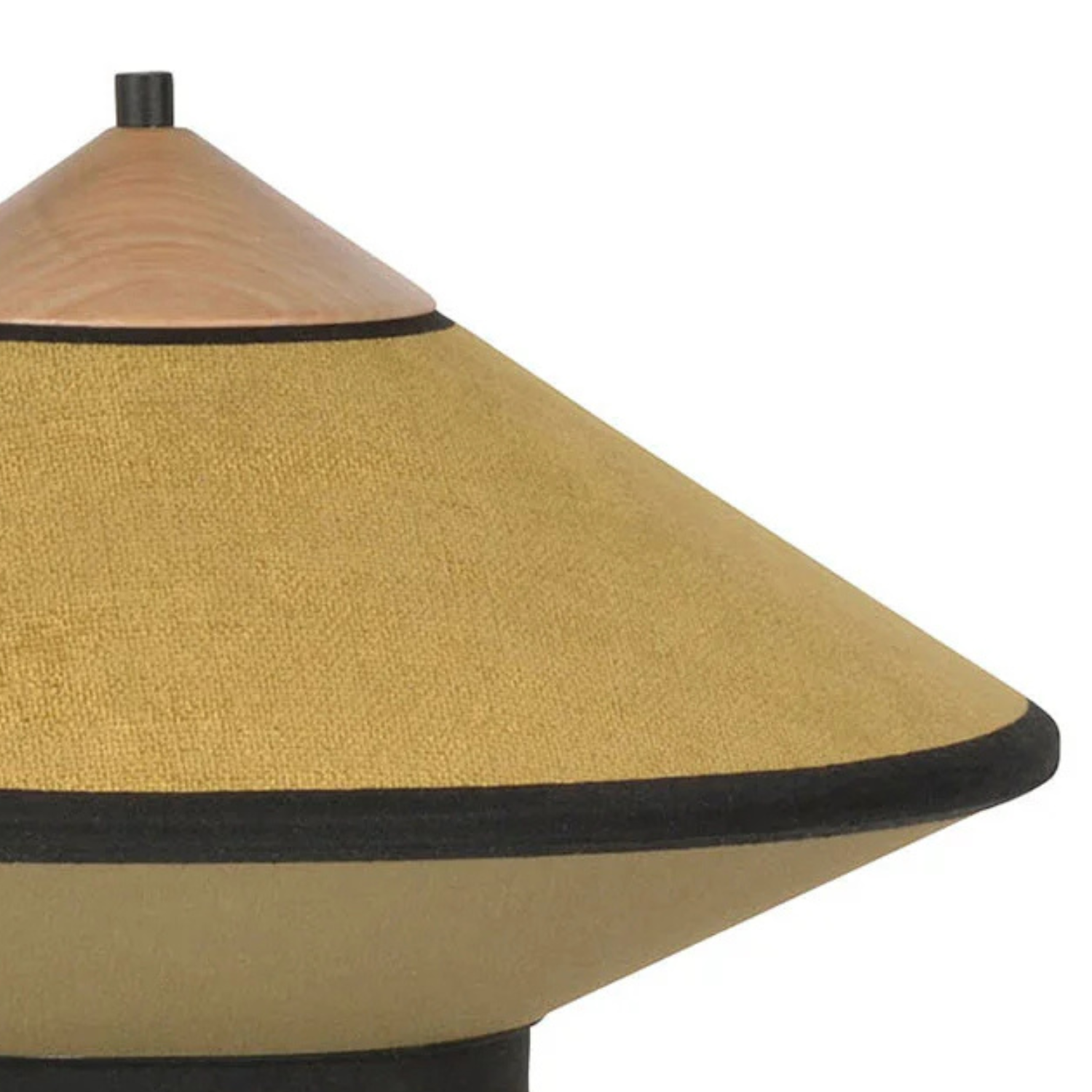 Braune Beckentischlampe