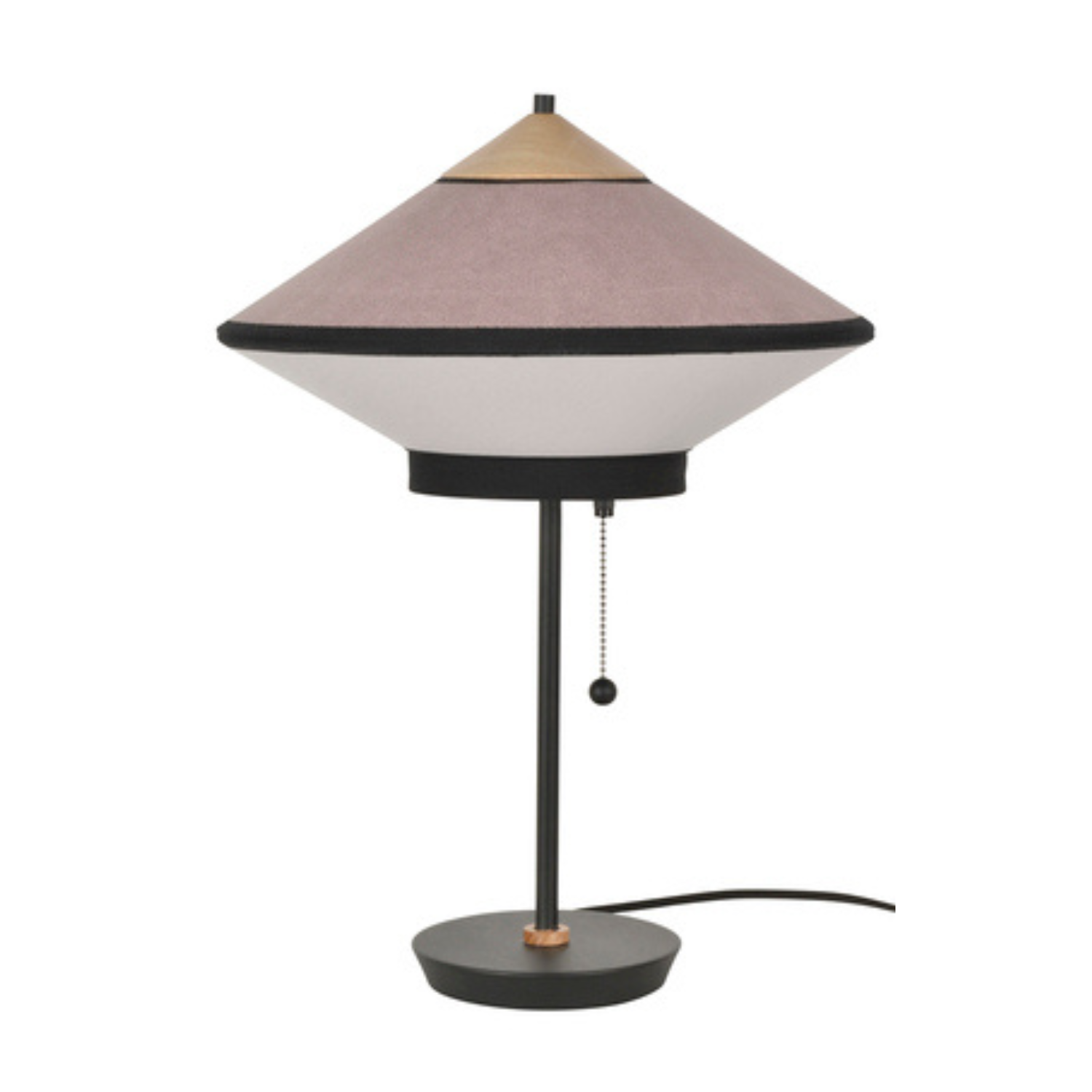 Tischlampe Dzymbal Pulver rosa