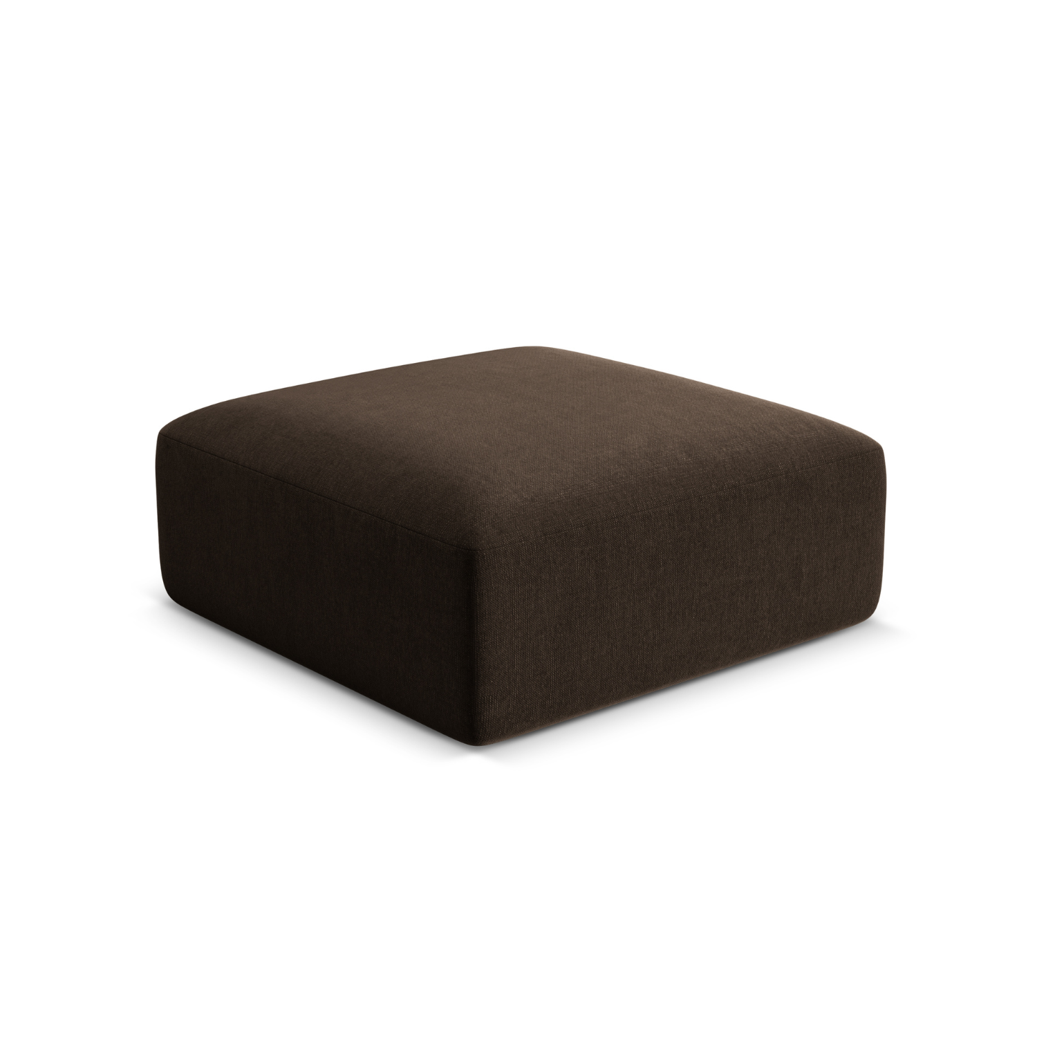 Chocolate Velvet Pouf CAMPI
