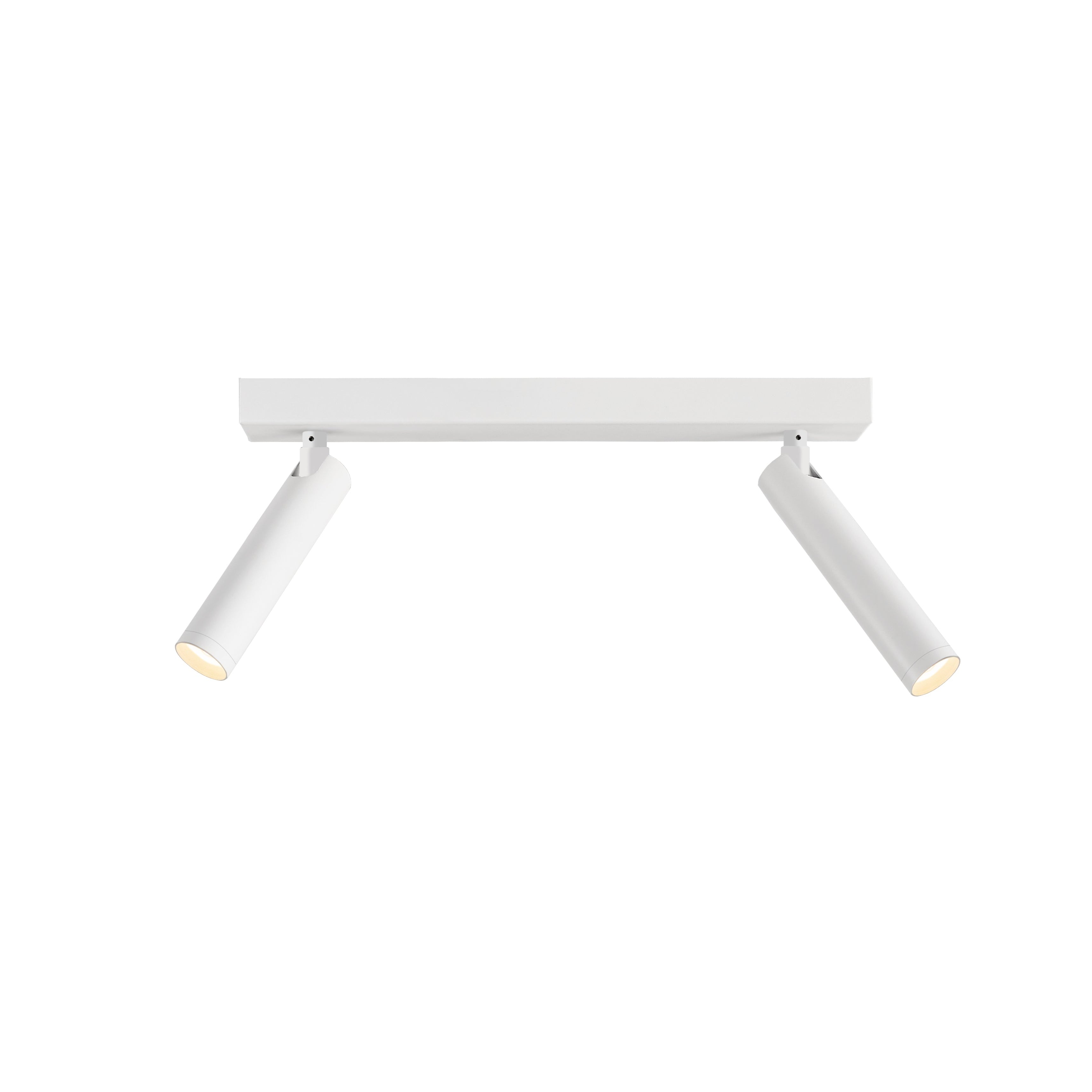 ROLL 2 White Ceiling Lamp