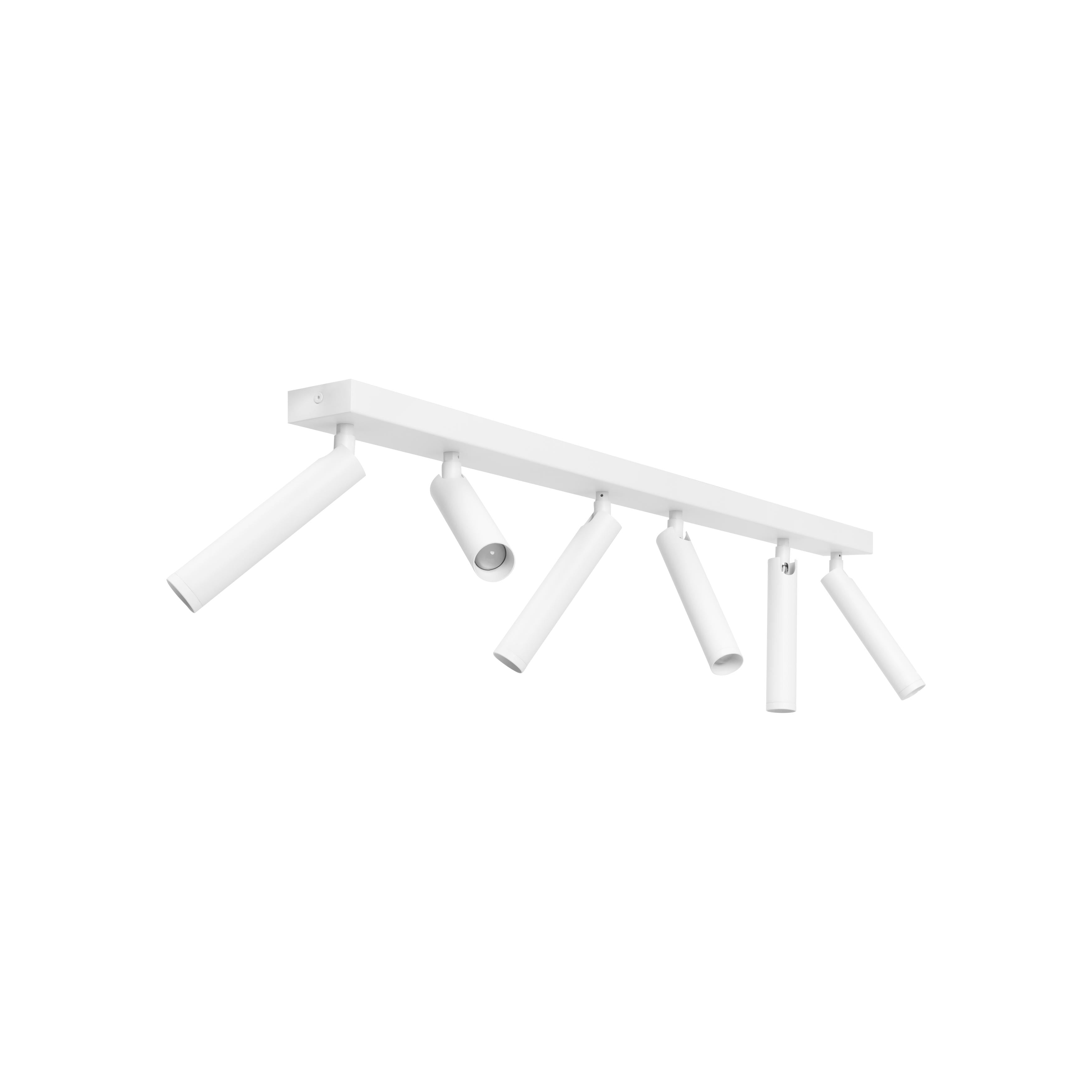ROLL 6 White Ceiling Lamp