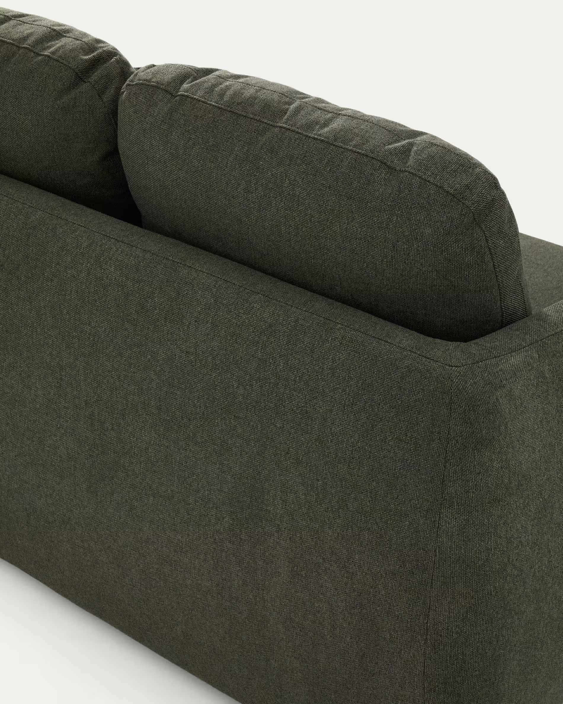 3-seater sofa with sleeping function LAIRA dark green