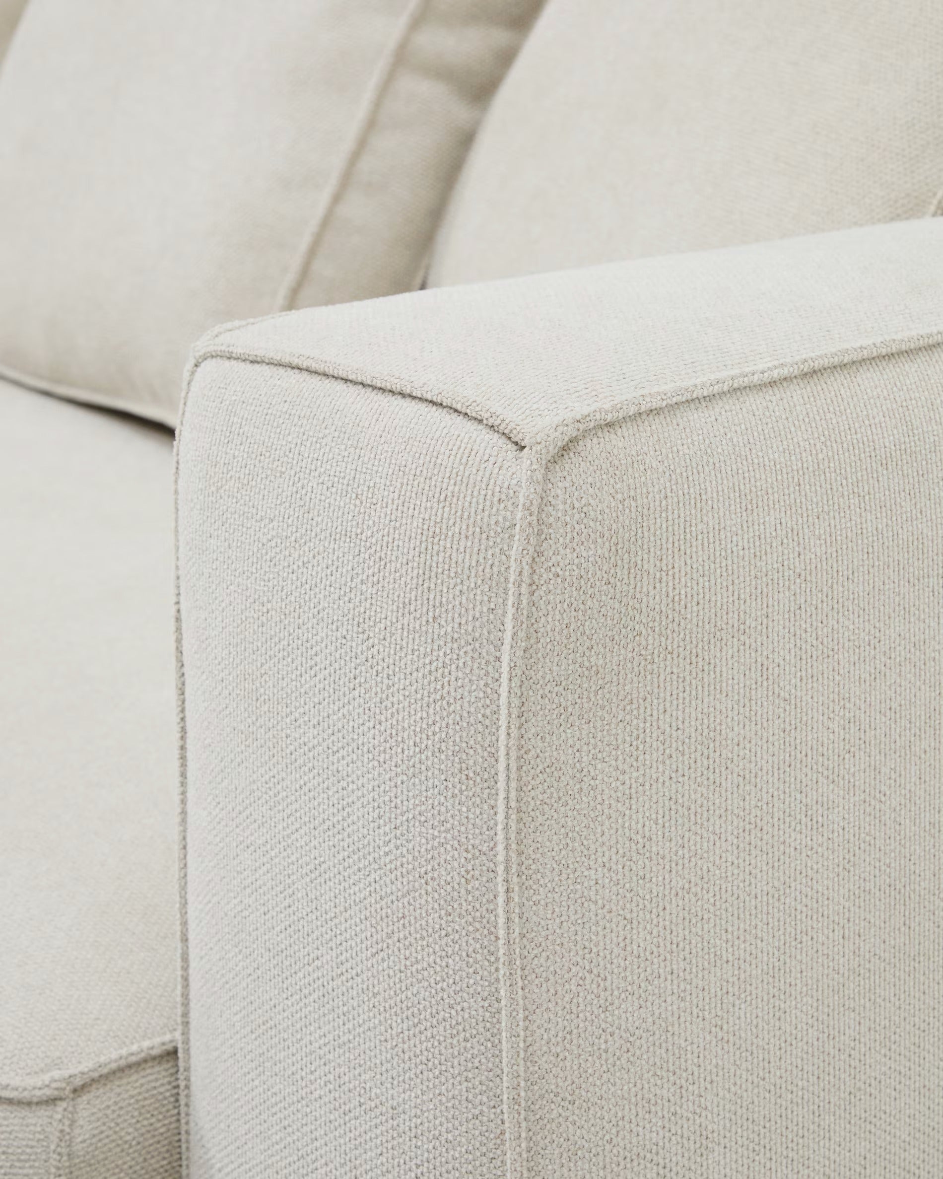 Left-facing 3-seater sofa bed MARELA beige