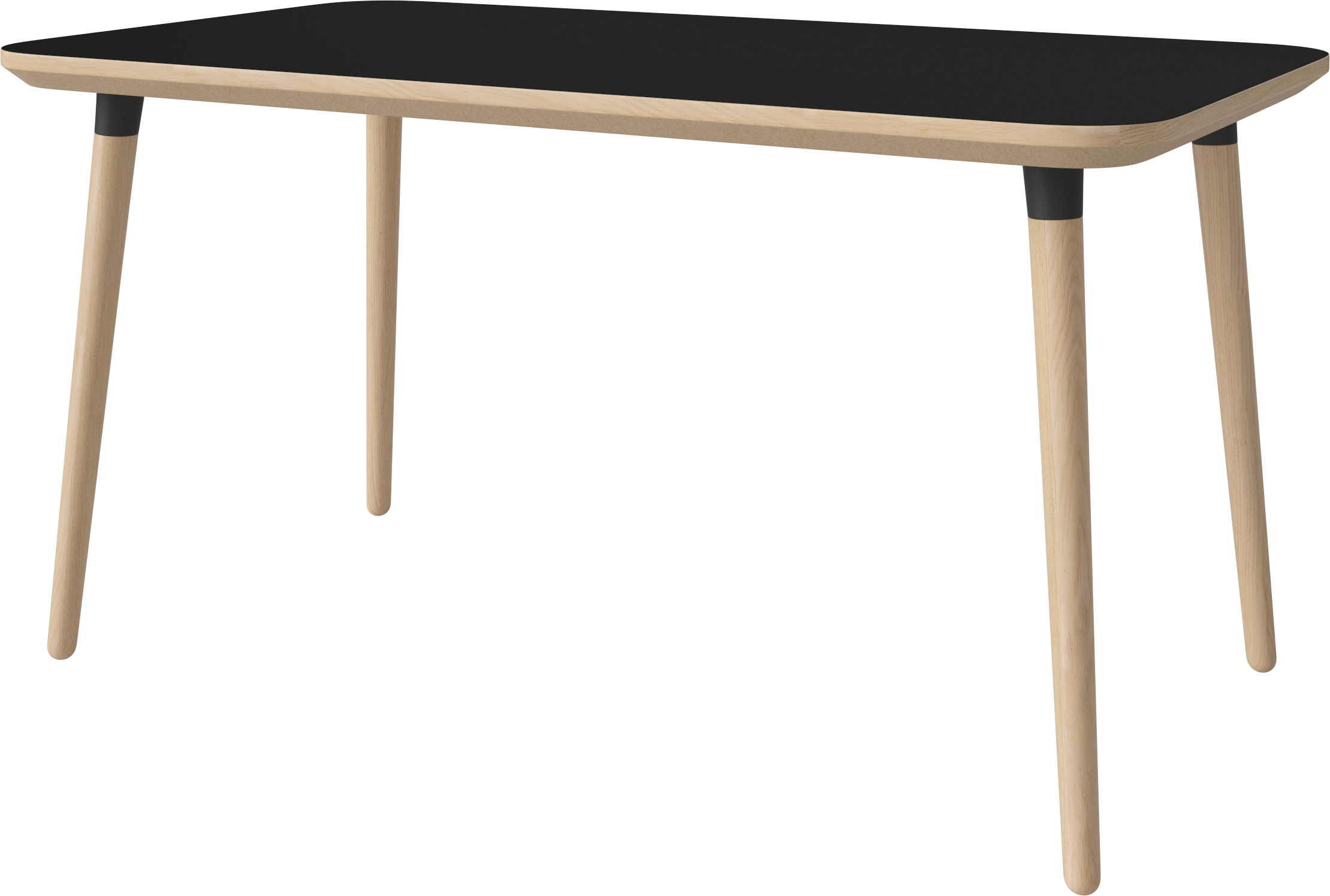 Rectangular table seed bleached oak veneer