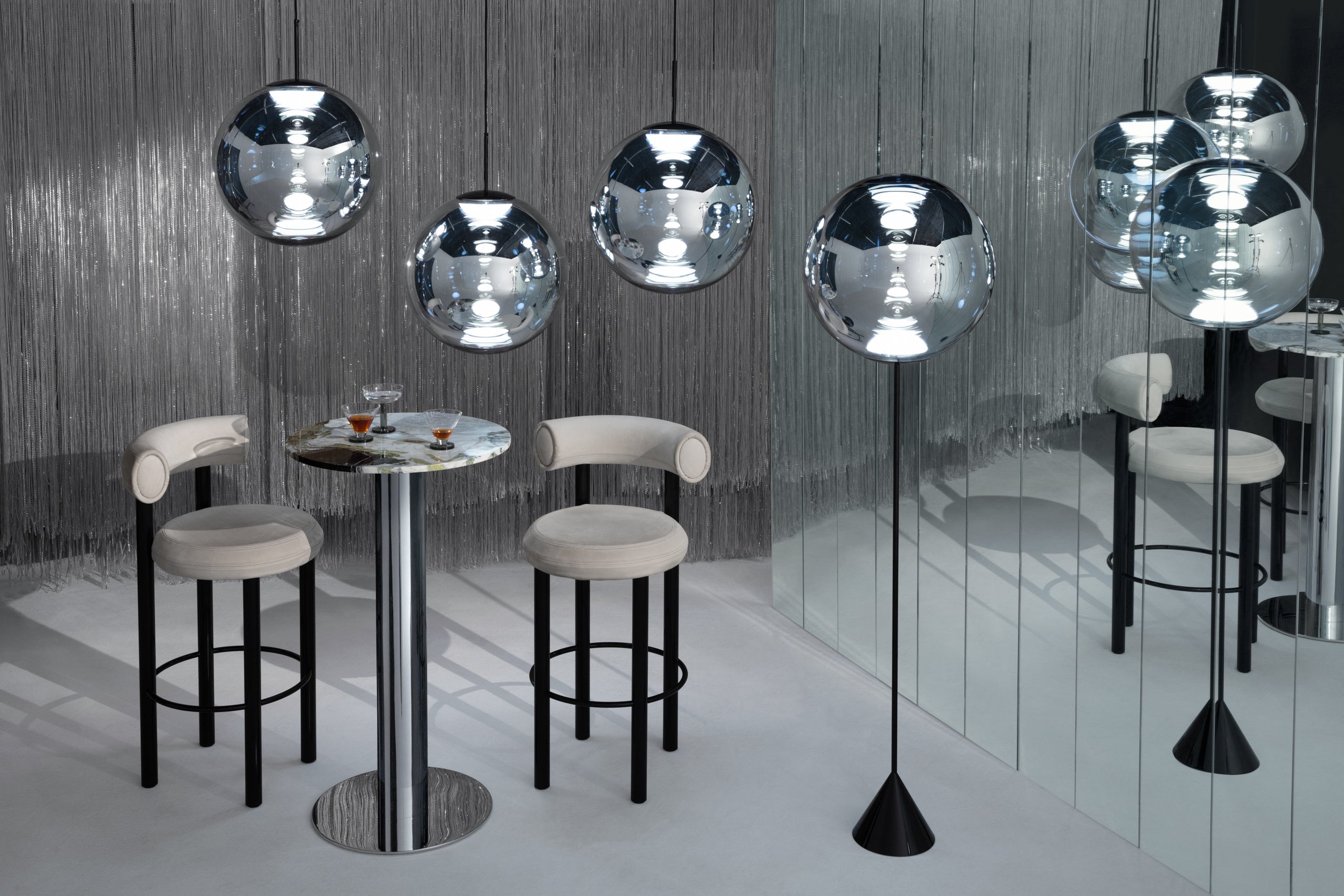 Fat Steel Bar Chair