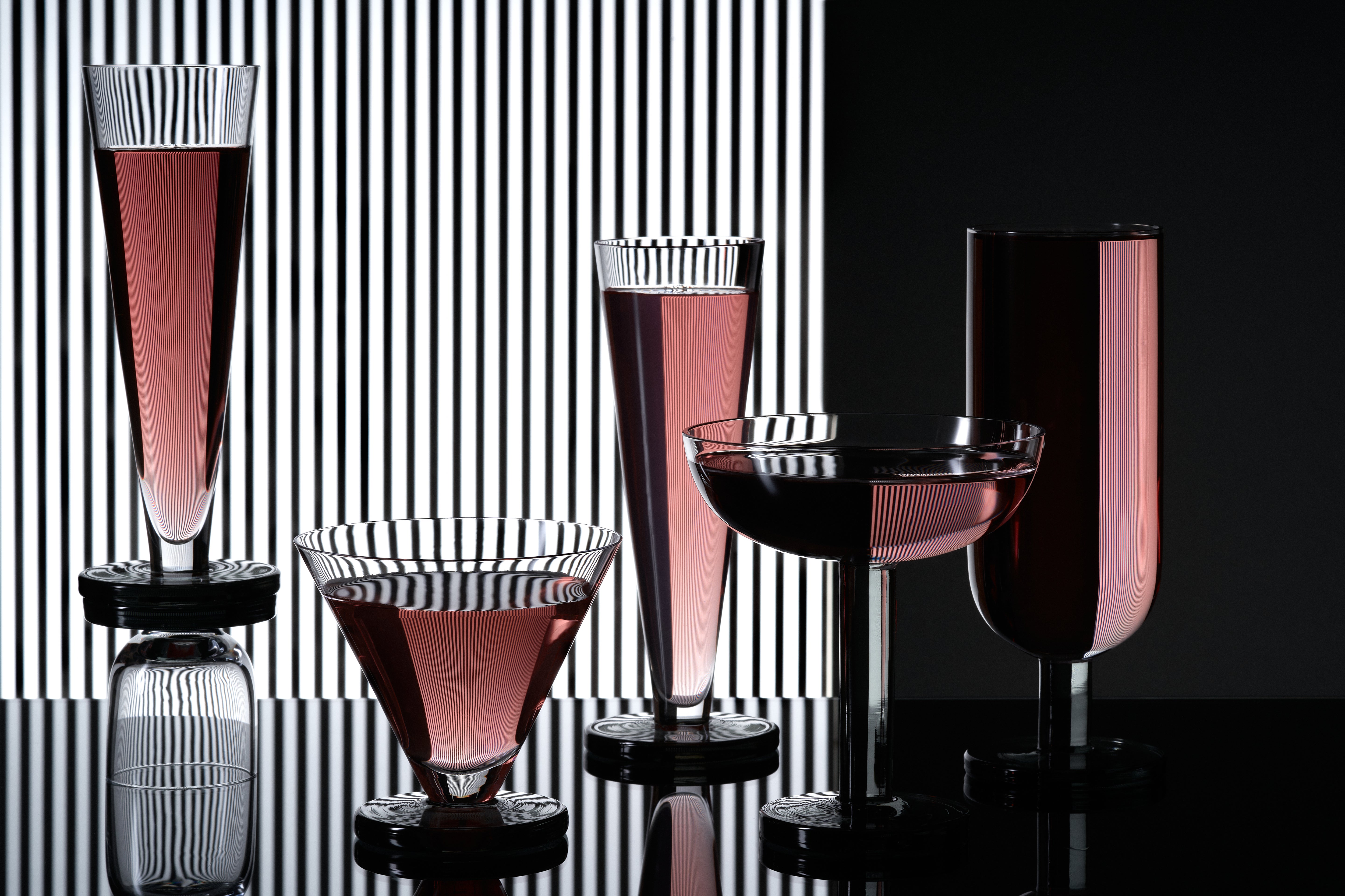 Puck Coupe glass glass set