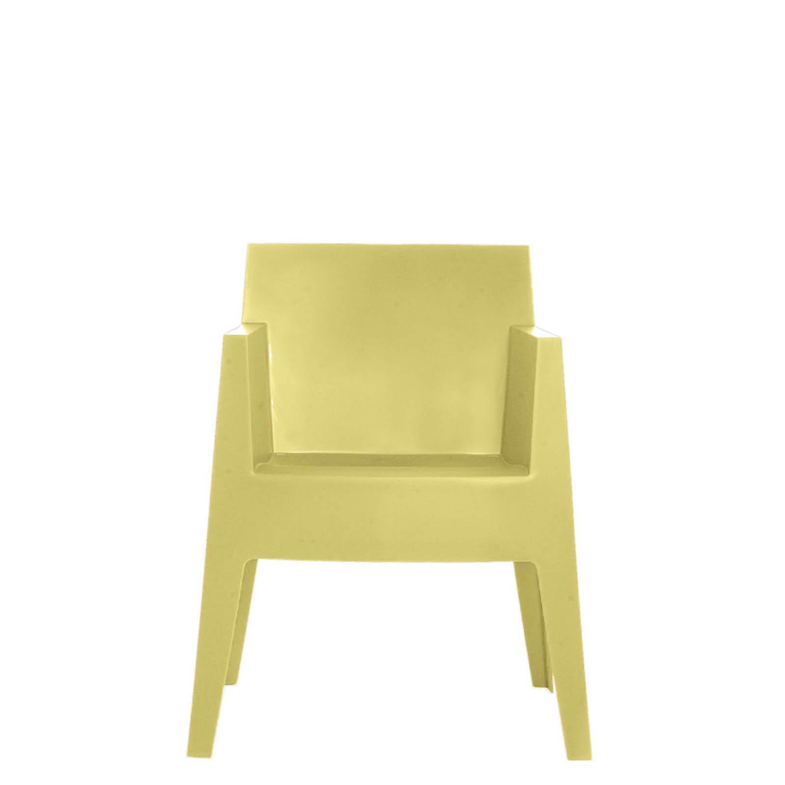 Toy chair yellow