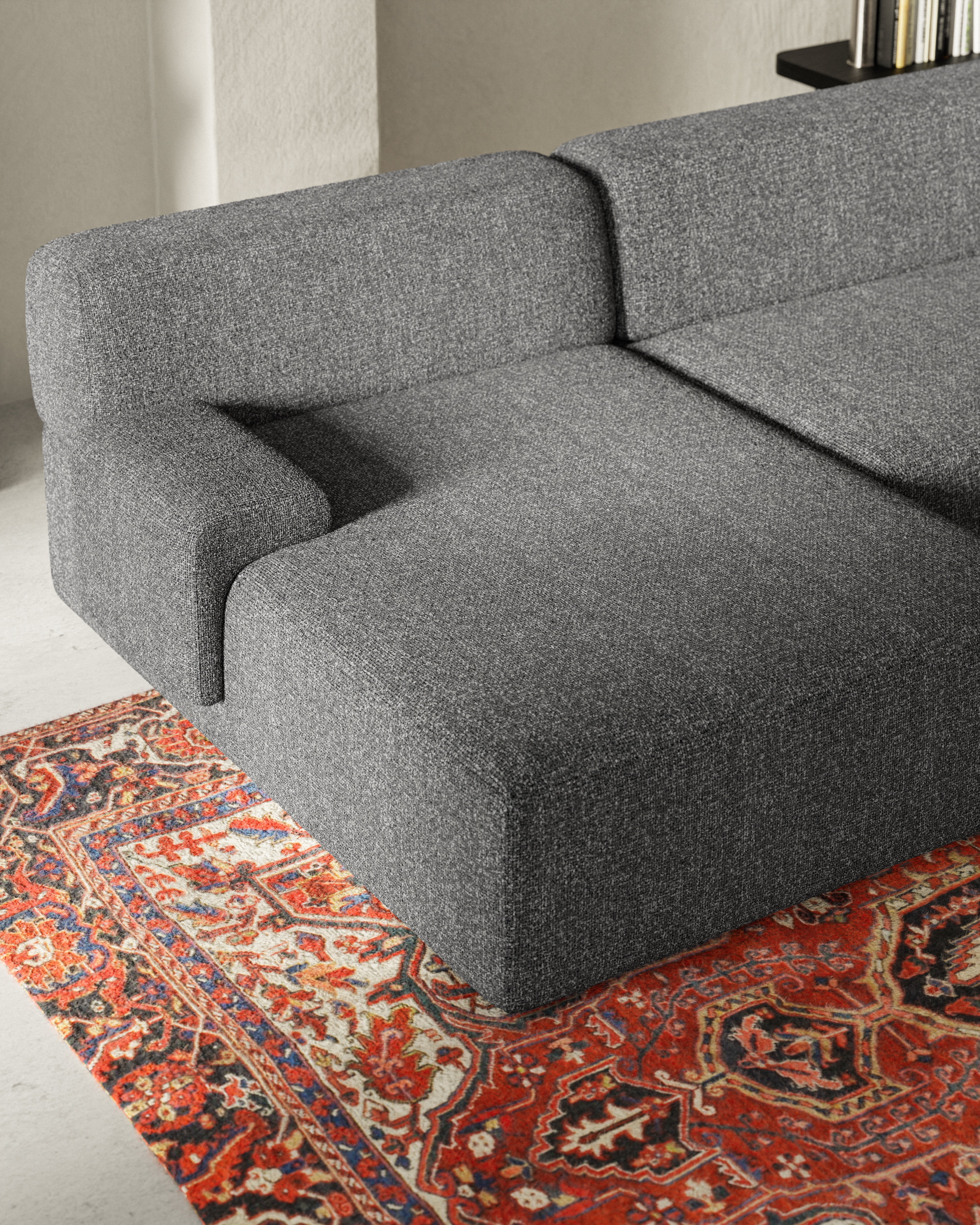 Umi Modular Sofa Ottoman Corner