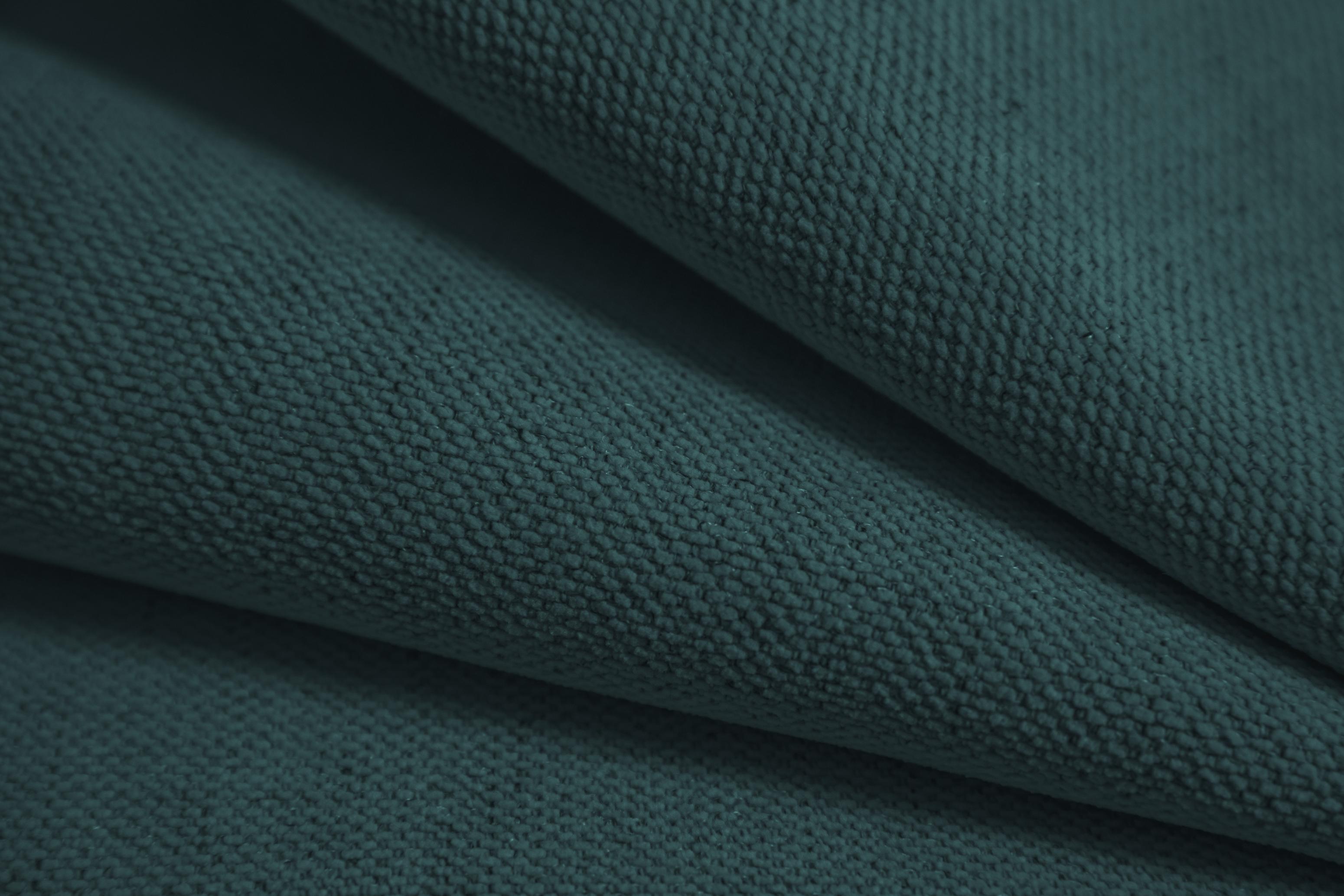 2-seater Sofa ASTRO turquoise chenille