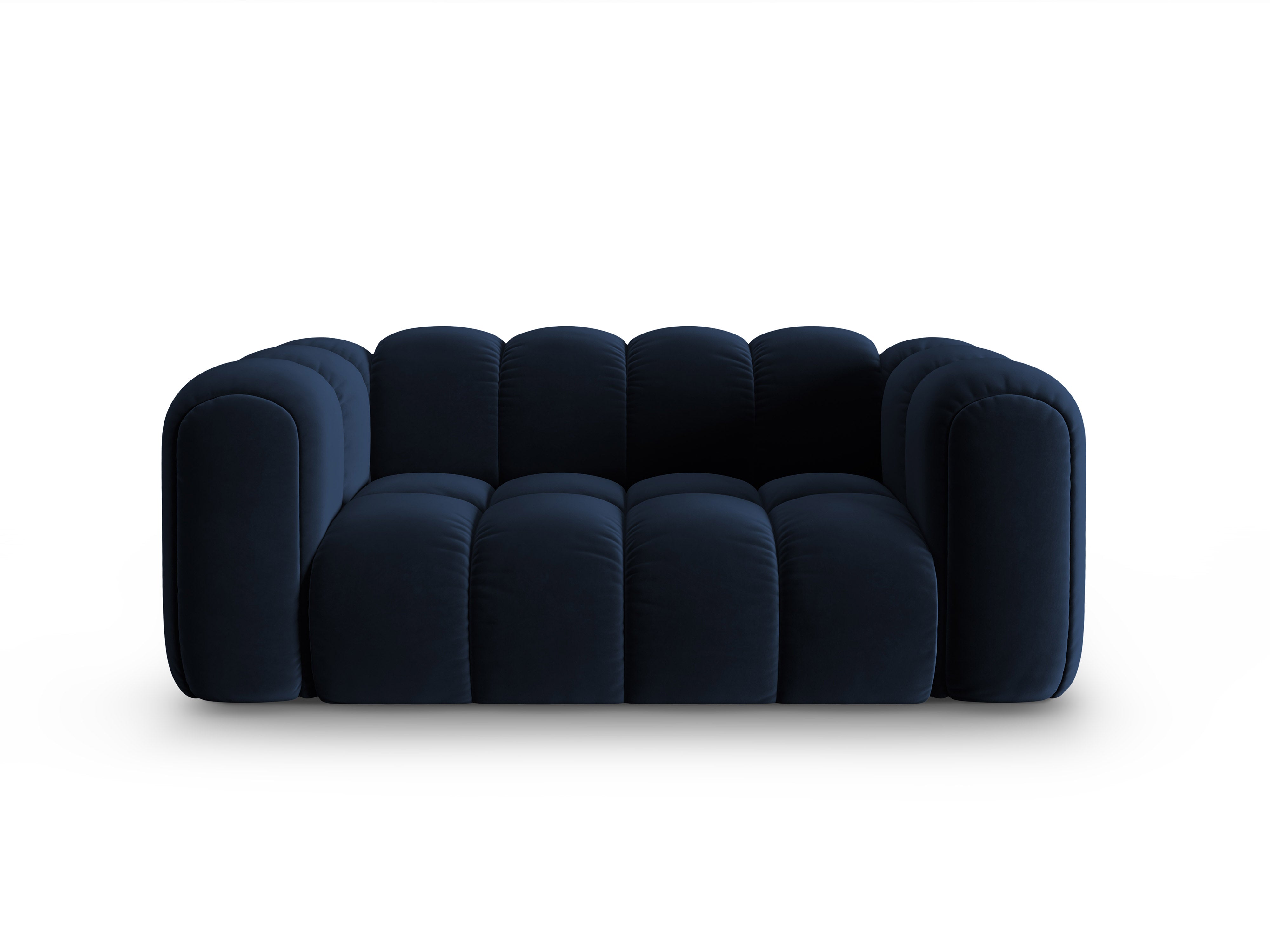 Velvet 2-Seater Sofa ASTRO Royal Blue