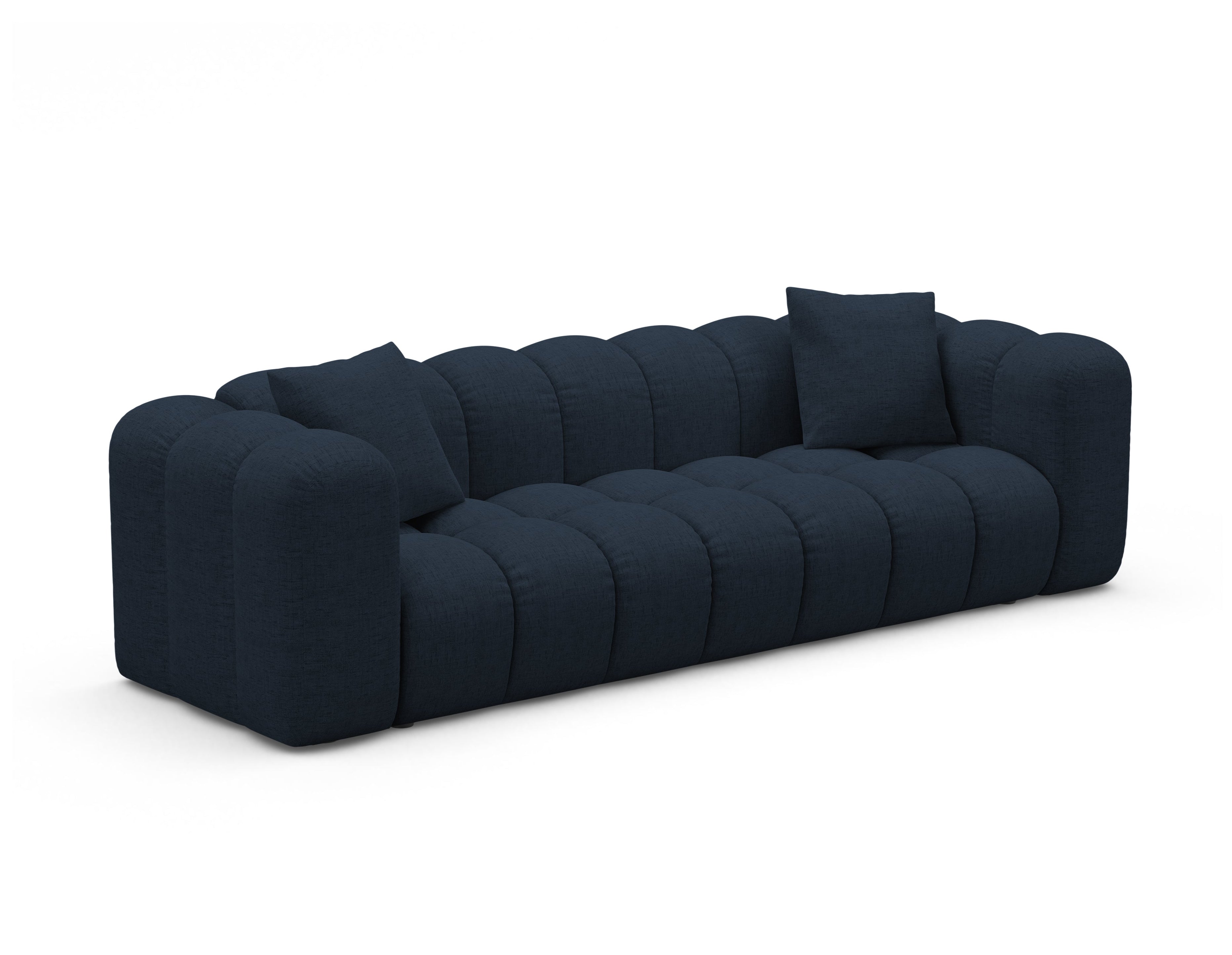 Sofa z funkcja spania ASTRO królewski granatowy szenil