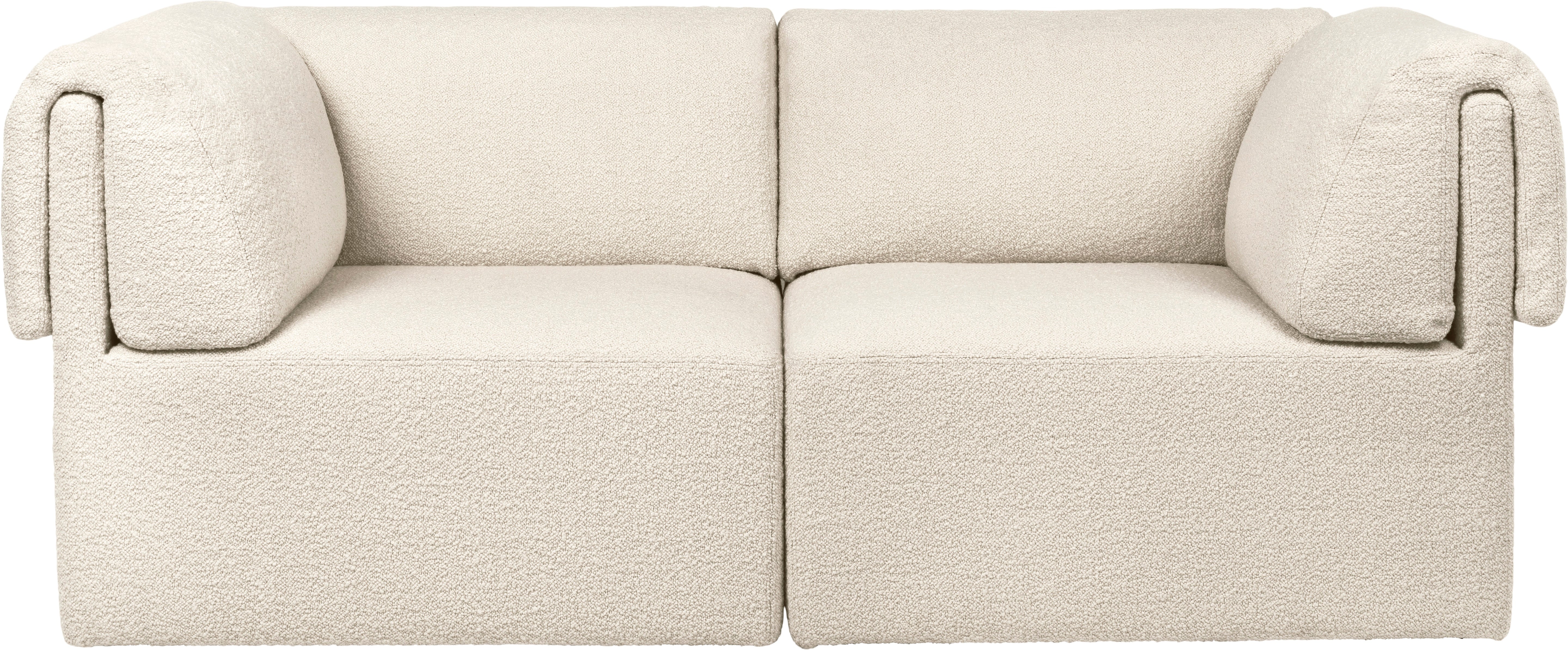 Sofa 2-sitzig WONDER gepolstert