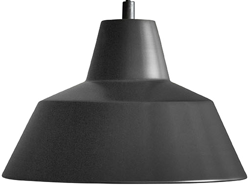 Schwarze Workshop Hängende Lampe
