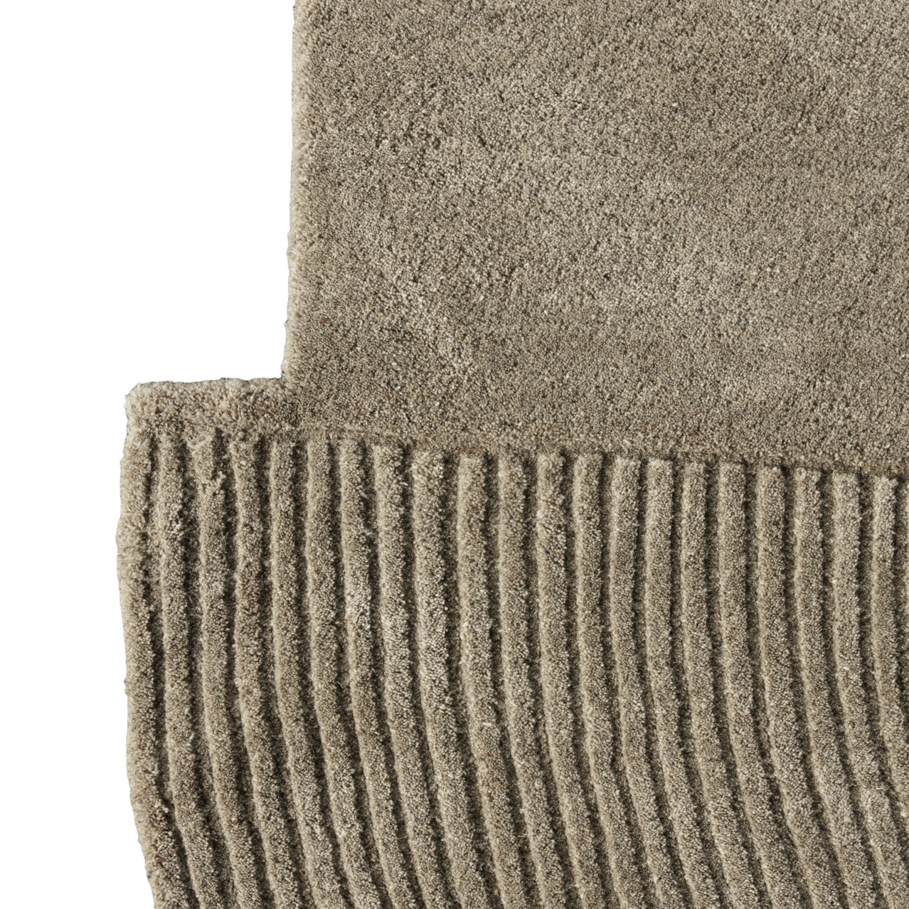 Zen splin rug brown