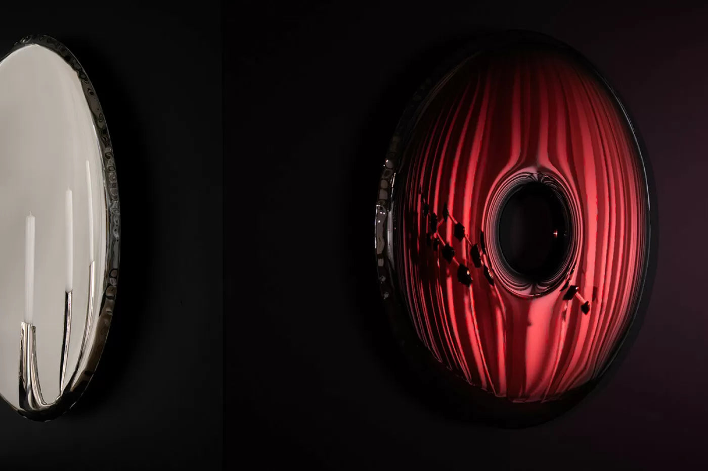OKO Mirror transitions helix nebula topaz and sapphire