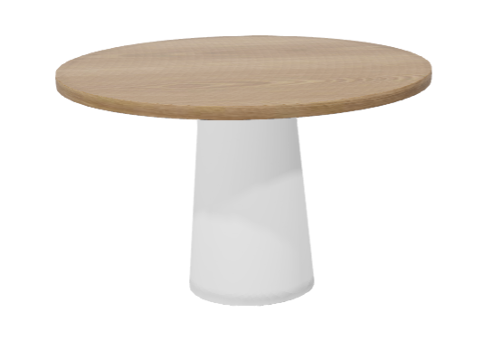 Runde Tischbehälter Eiche Holz