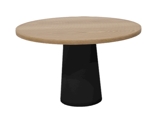 Runde Tischbehälter Eiche Holz