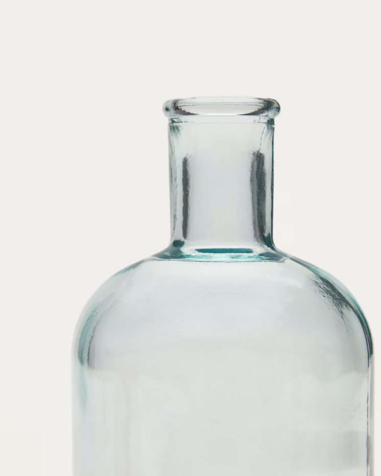 Vase Brenna farbloses Glas