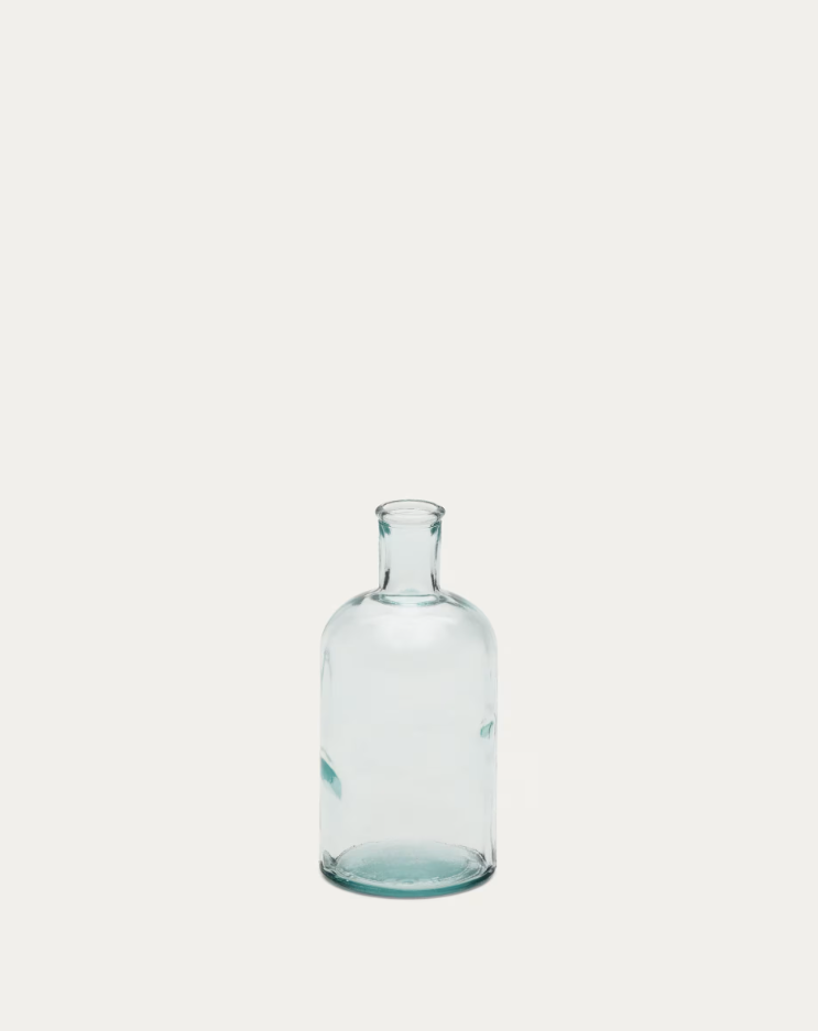 Vase Brenna farbloses Glas