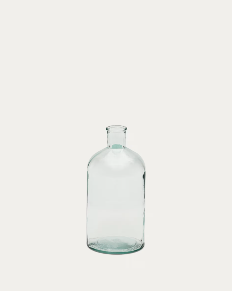 Vase Brenna farbloses Glas