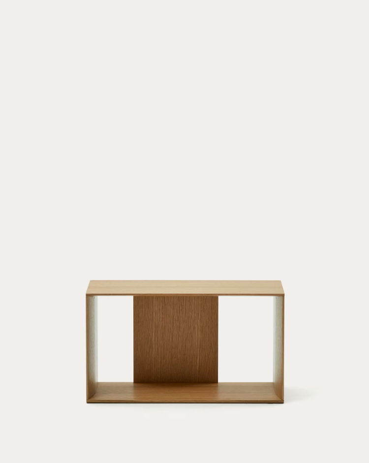 Litto oak veneer shelf module