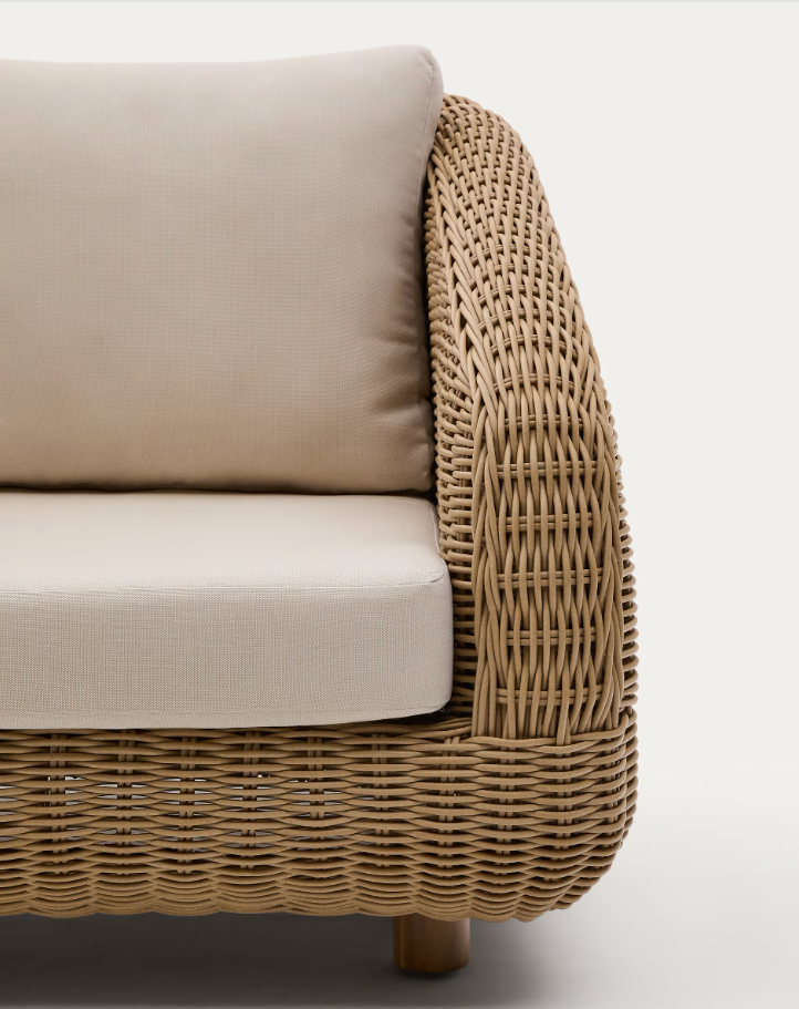 Synthetic Rattan external armchair