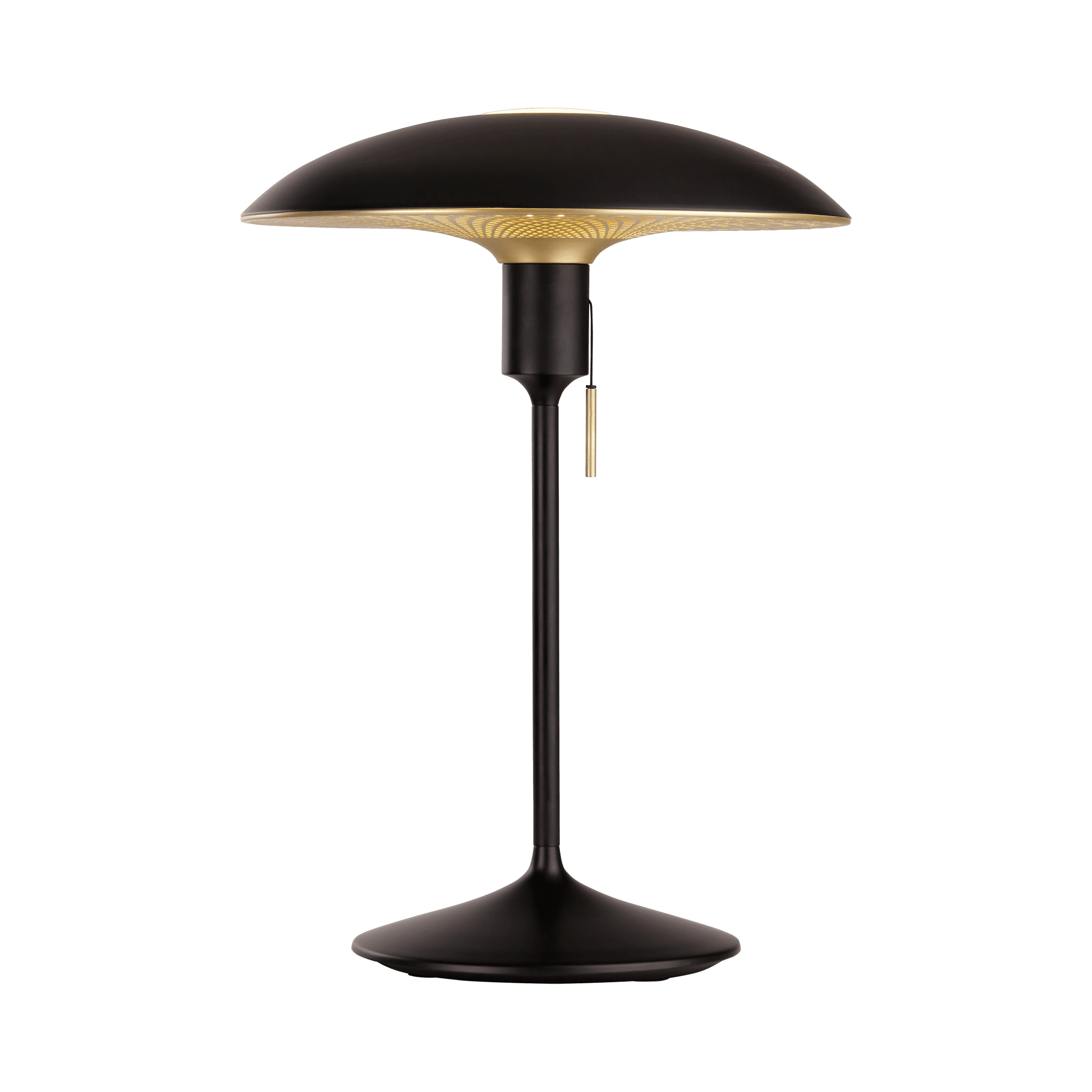 Abażur MANTA RAY czarny ze złotym UMAGE Eye on Design