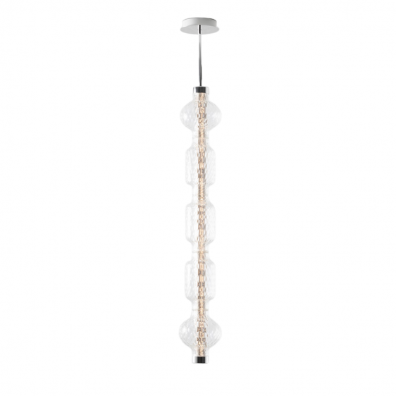 ALAMBICCO VERTICAL Pendant Lamp Blown Glass