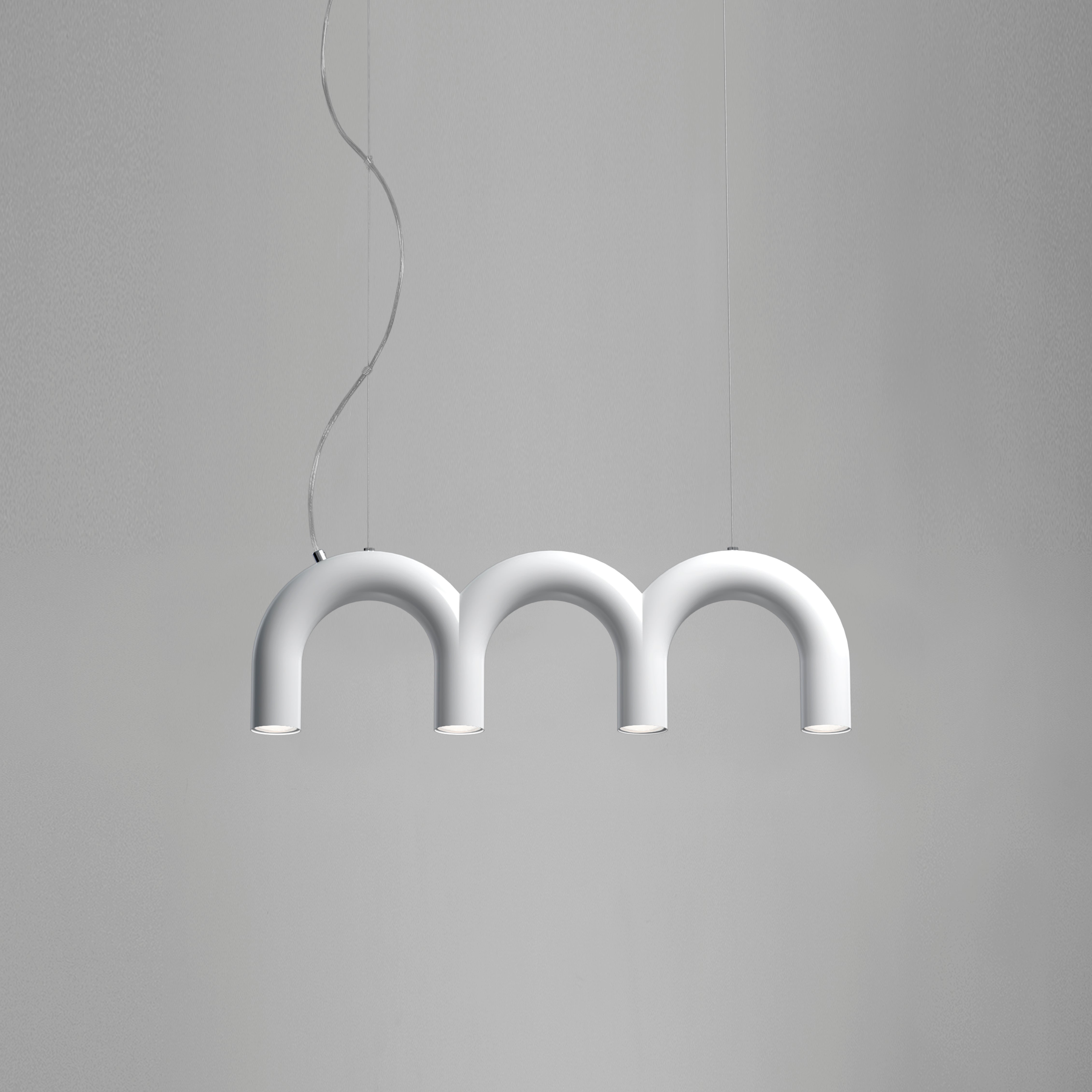 ARCH TRIPLETTE pendant lamp white