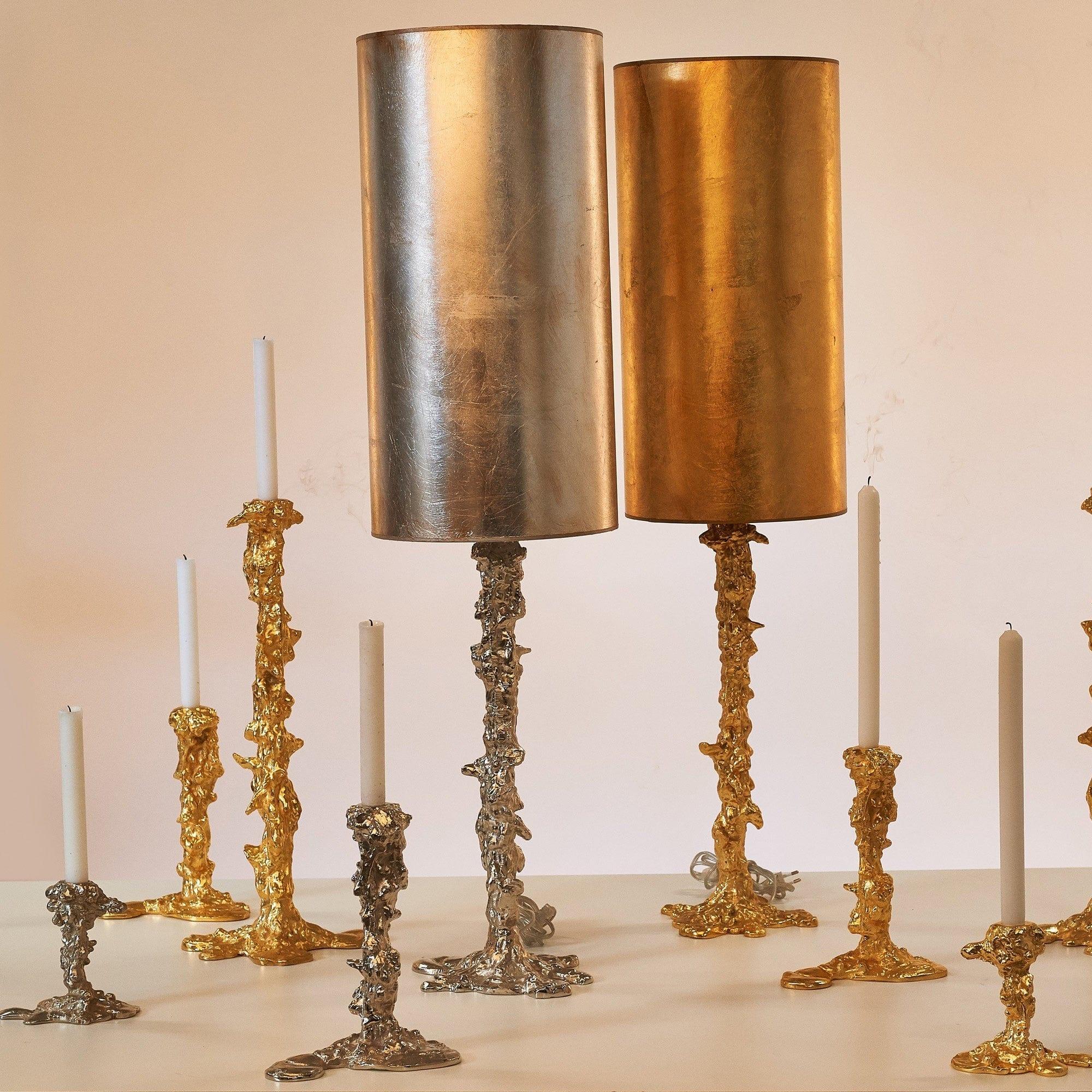 Baza lampy DRIP srebrny Pols Potten Eye on Design