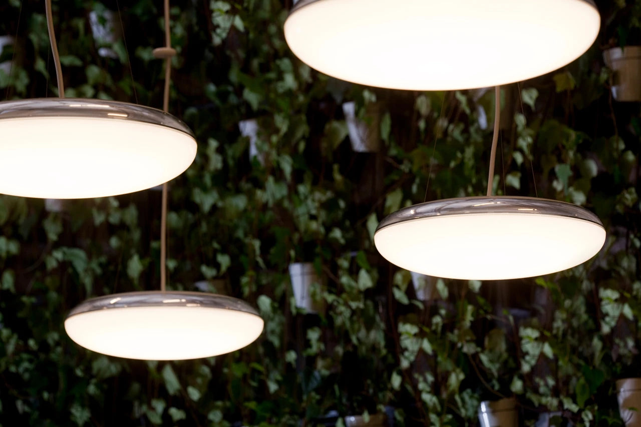 Pendelleuchte SILVERBACK weiß mit Silber