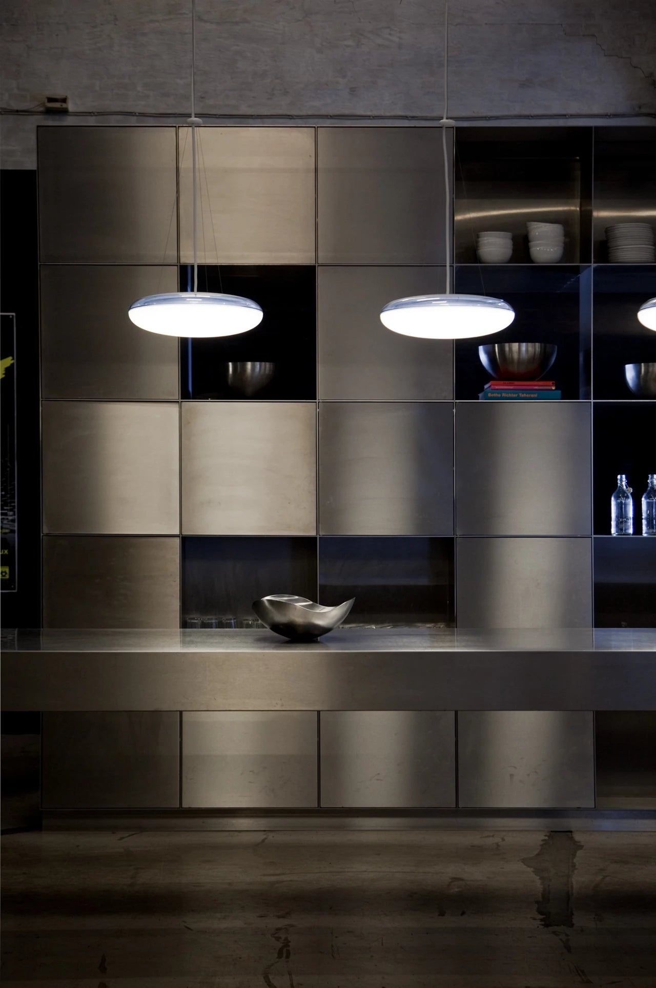 Pendelleuchte SILVERBACK weiß mit Silber